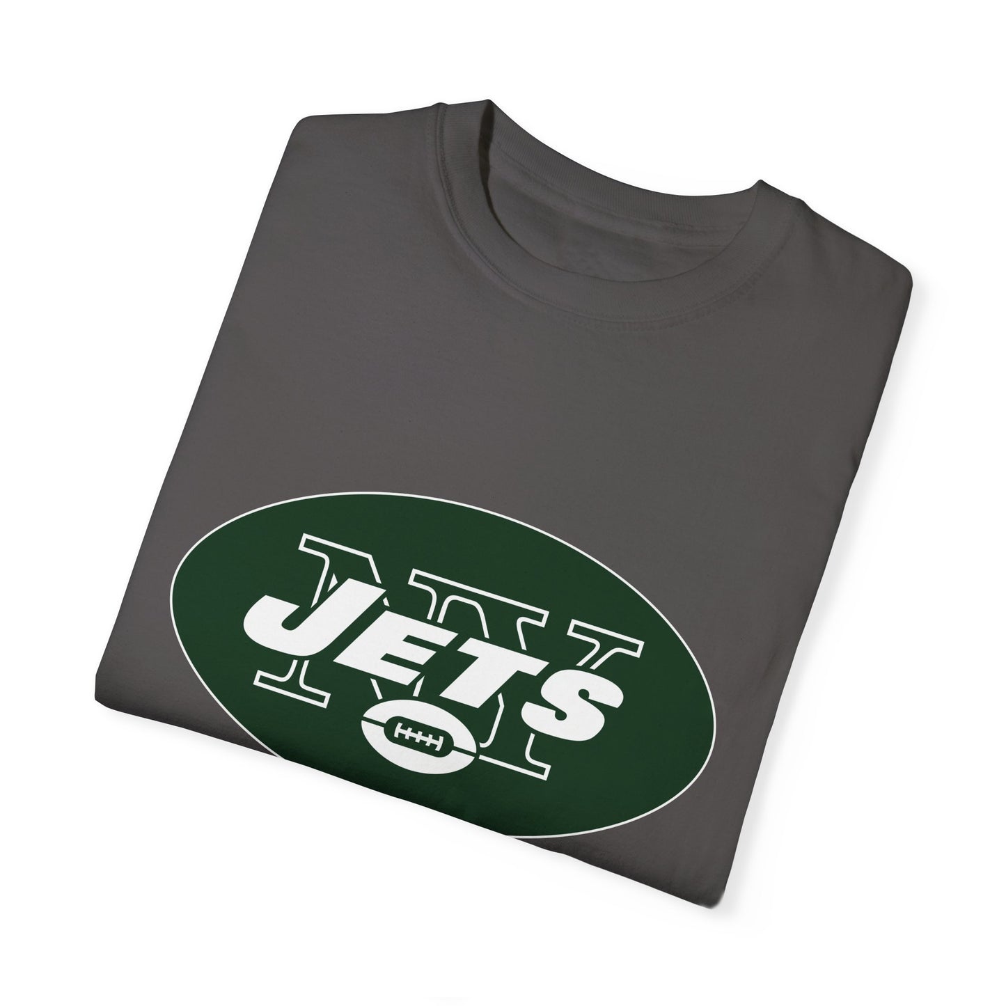 New York Jets Football Products Garment-Dyed T-Shirt – Premium Cotton Tee for Customization