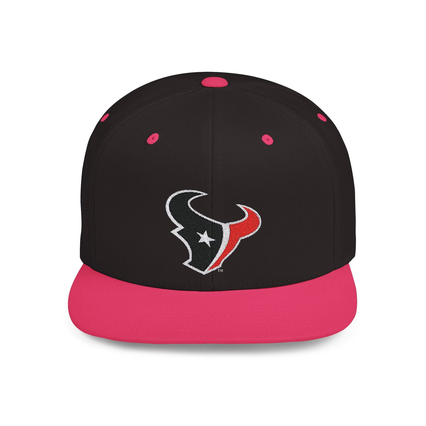 Houston Texans Flat Bill Snapback – Lightweight, Custom Fit, Premium Quality