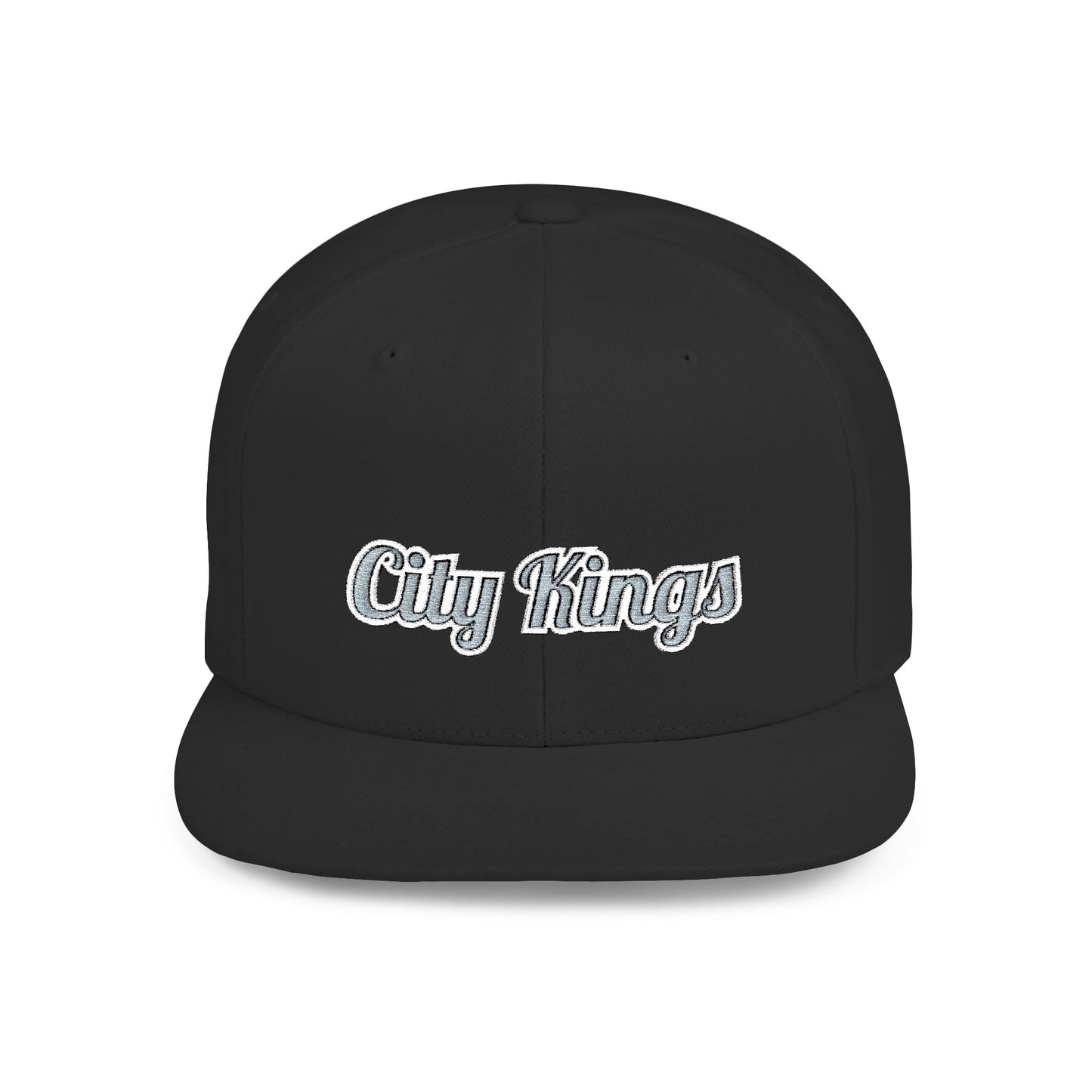 Text City Kings Flat Bill Snapback – Lightweight, Custom Fit, Premium Quality