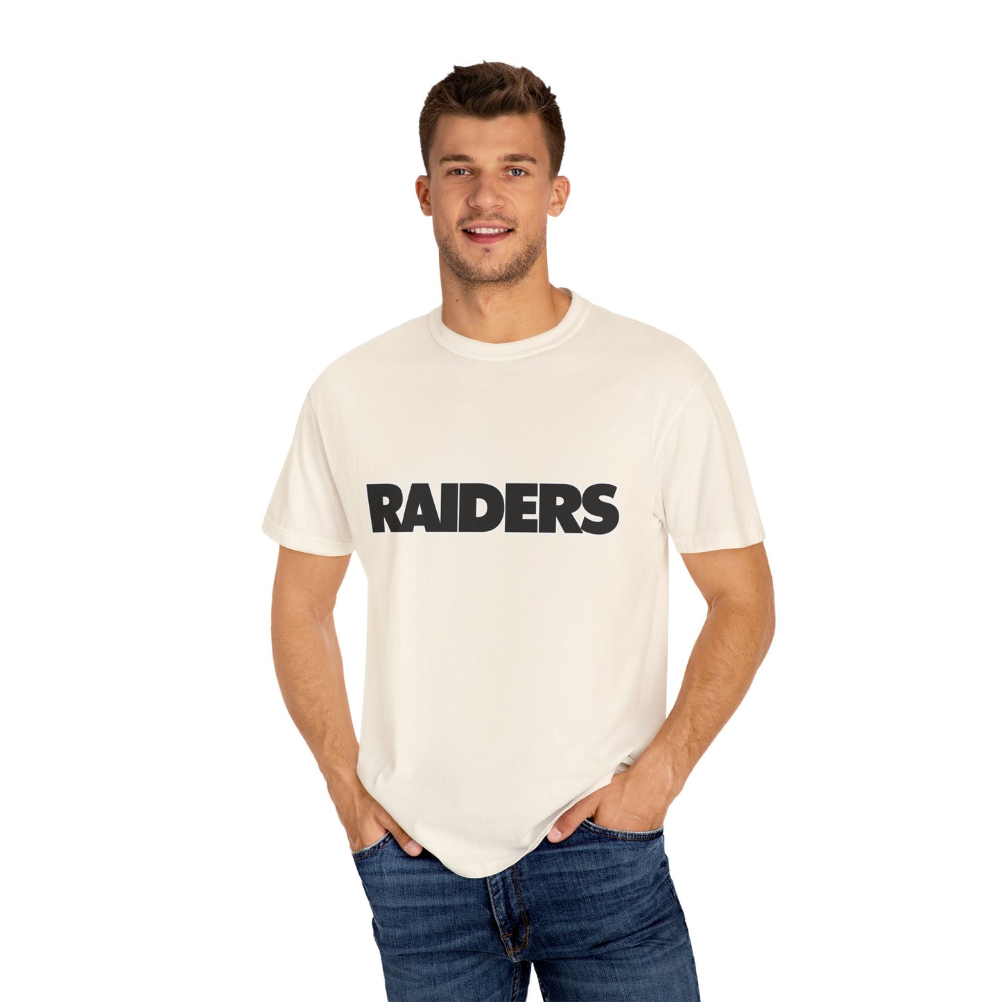 Las Vegas Raiders Pride Garment-Dyed T-Shirt – Premium Cotton Tee for Customization