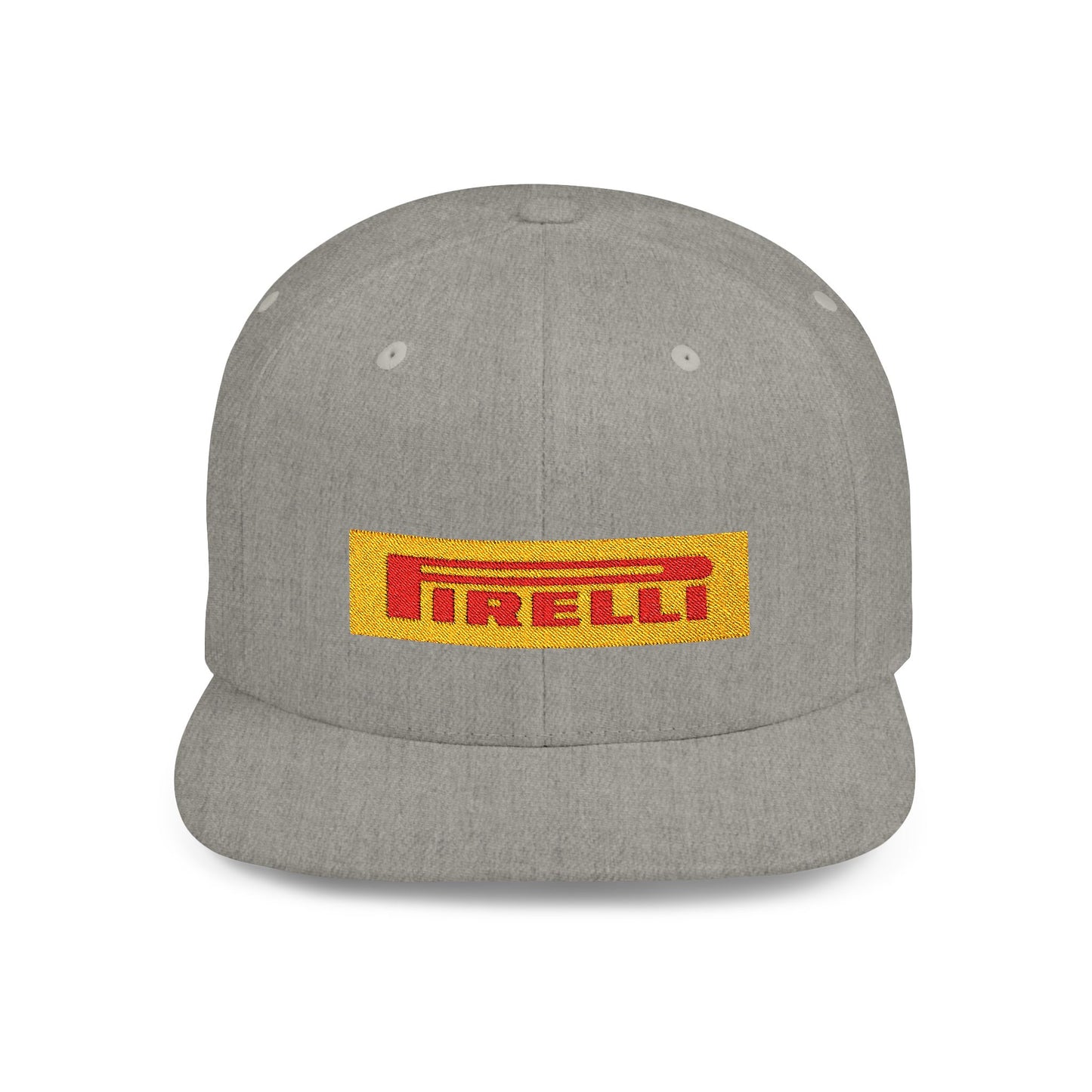 Pirelli Tyres Flat Bill Snapback – Lightweight, Custom Fit, Premium Quality