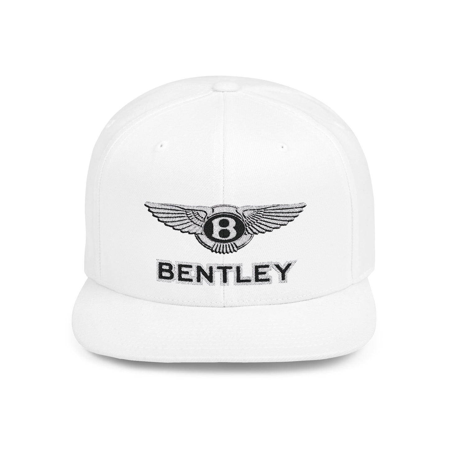 Bentley Flat Bill Snapback – Lightweight, Custom Fit, Premium Quality