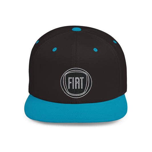 Fiat Flat Bill Snapback – Lightweight, Custom Fit, Premium Quality