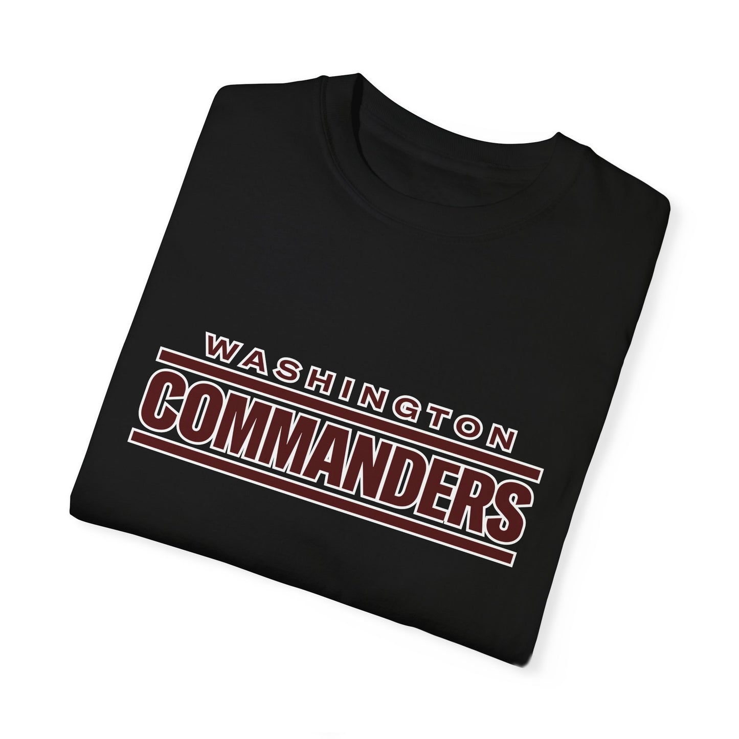 Washington Commanders Gear Garment-Dyed T-Shirt – Premium Cotton Tee for Customization