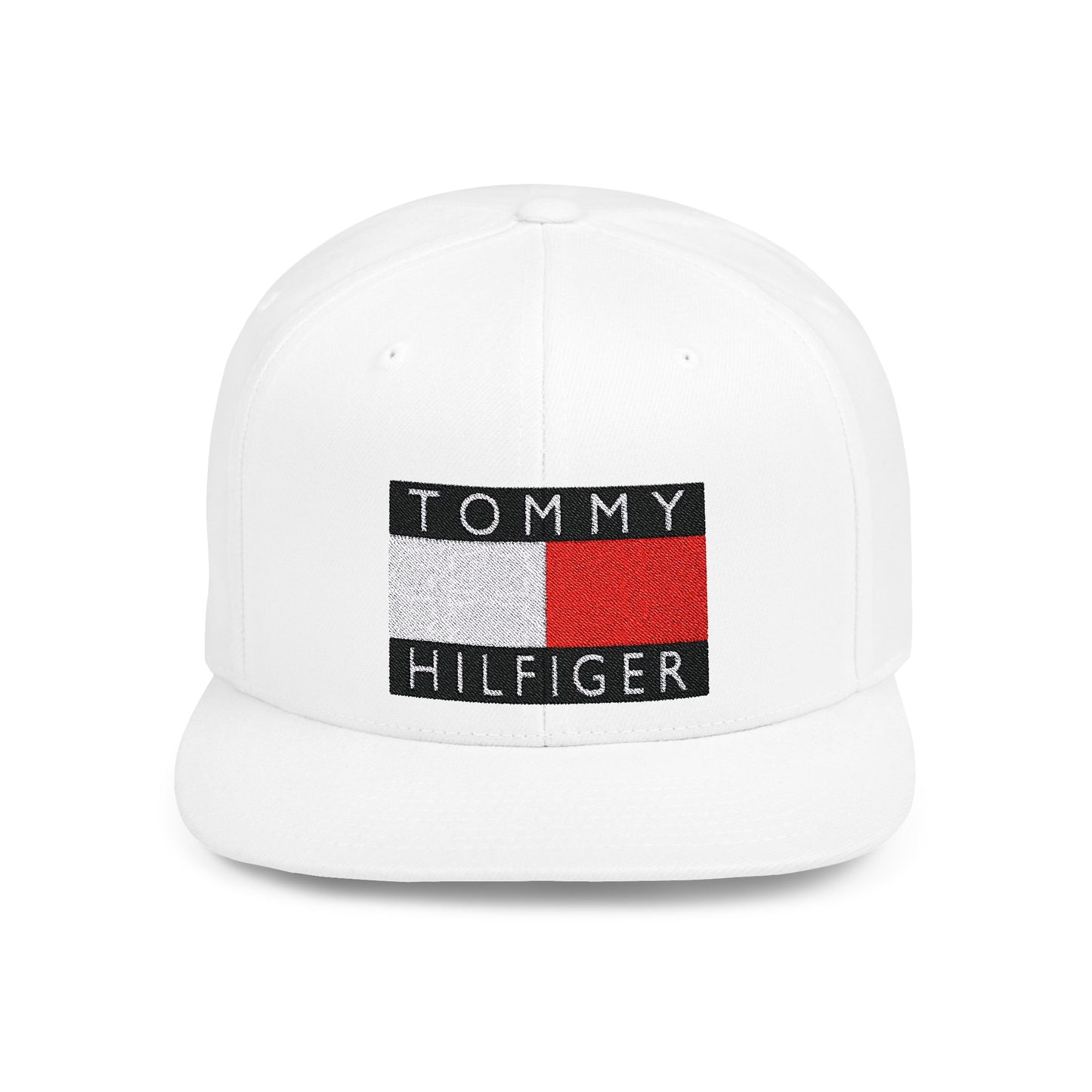 Tommy Hilfiger Flat Bill Snapback – Lightweight, Custom Fit, Premium Quality