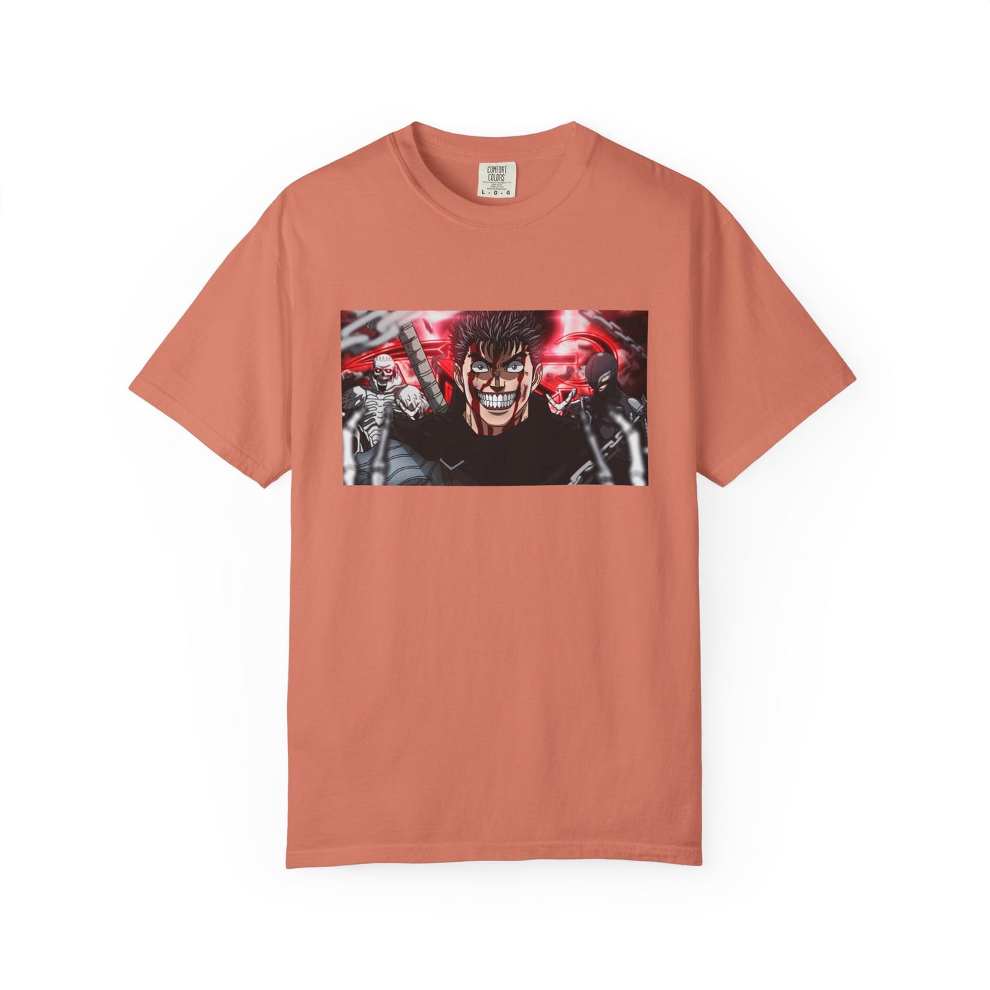 Berserk Fan Art Garment-Dyed T-Shirt – Premium Cotton Tee for Customization
