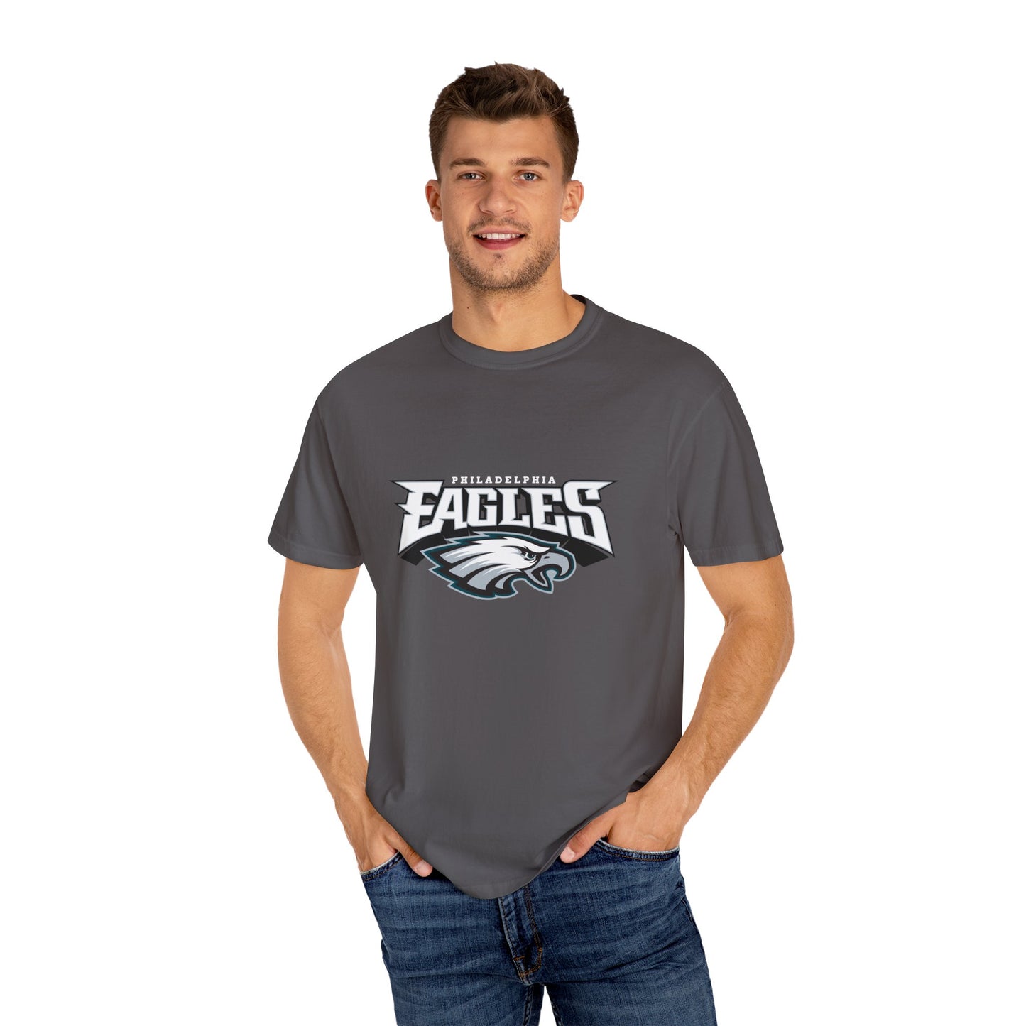 Philadelphia Eagles Fan Gifts Garment-Dyed T-Shirt – Premium Cotton Tee for Customization