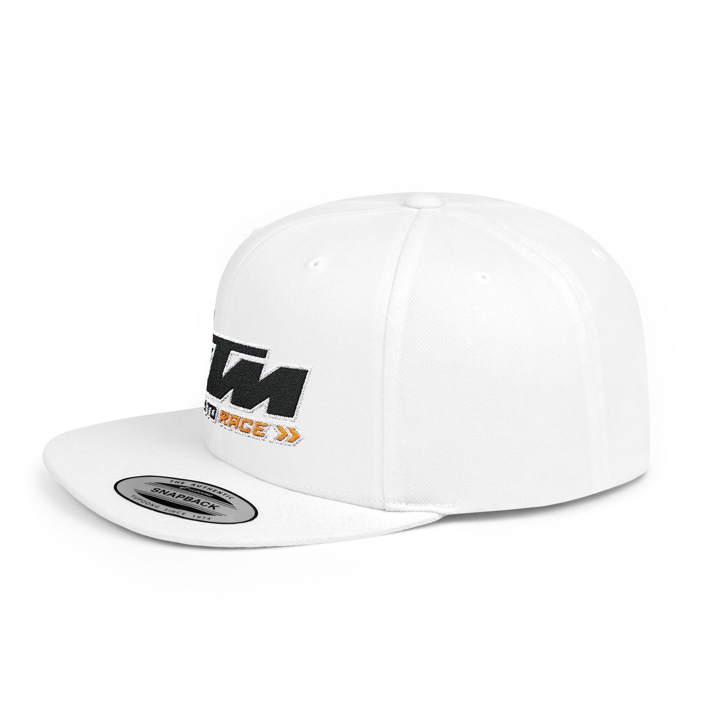 KTM Ready to Race Flat Bill Snapback – Lightweight, Custom Fit, Premium Quality