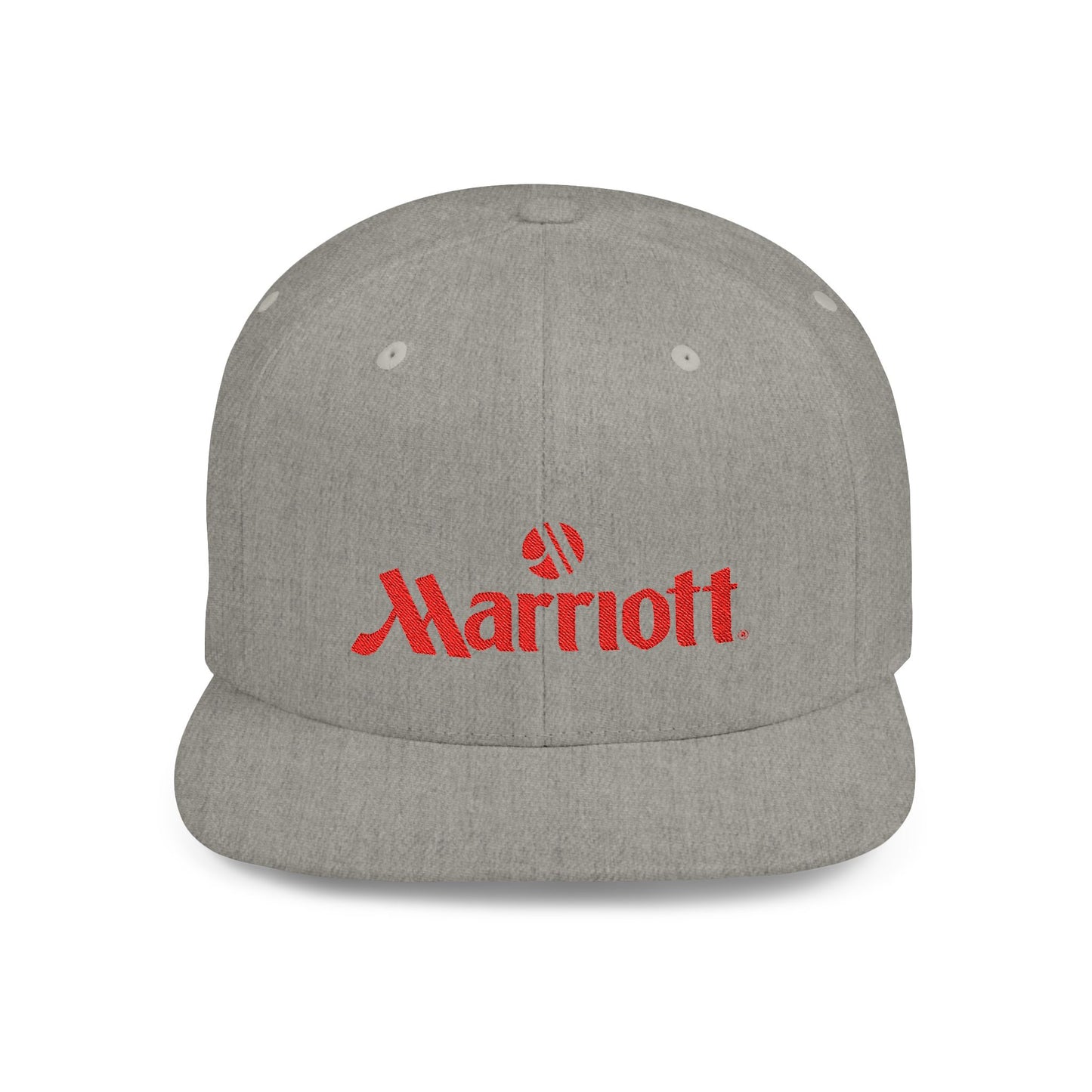 Marriott Flat Bill Snapback – Lightweight, Custom Fit, Premium Quality