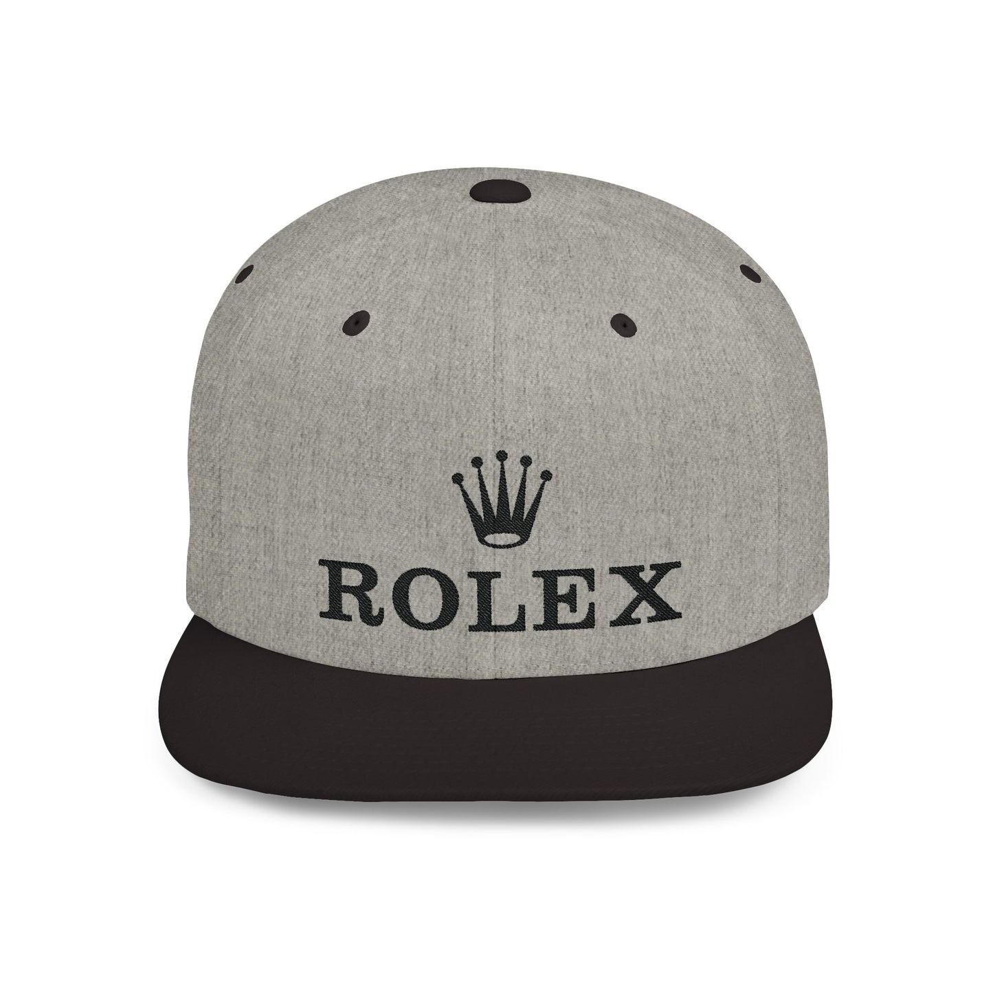 Rolex Flat Bill Snapback – Lightweight, Custom Fit, Premium Quality