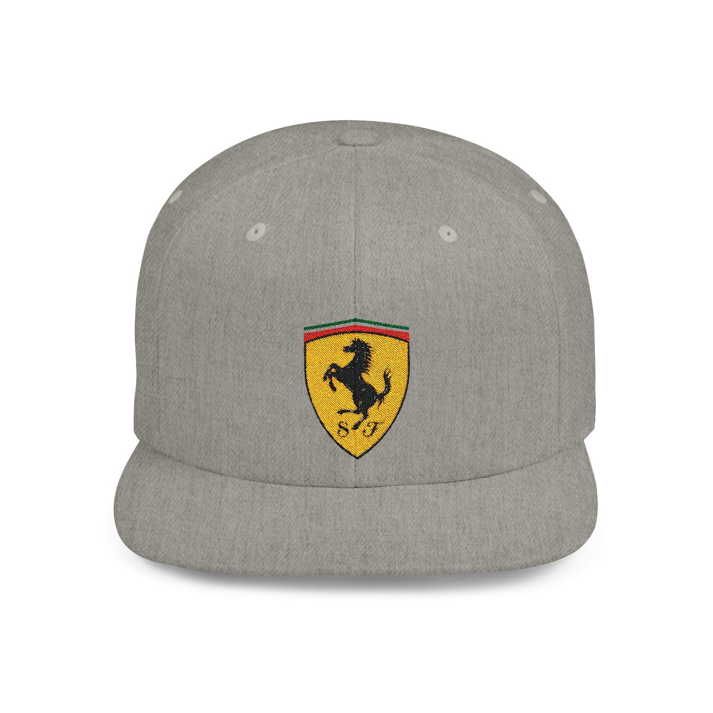 Ferrari Auto Flat Bill Snapback – Lightweight, Custom Fit, Premium Quality