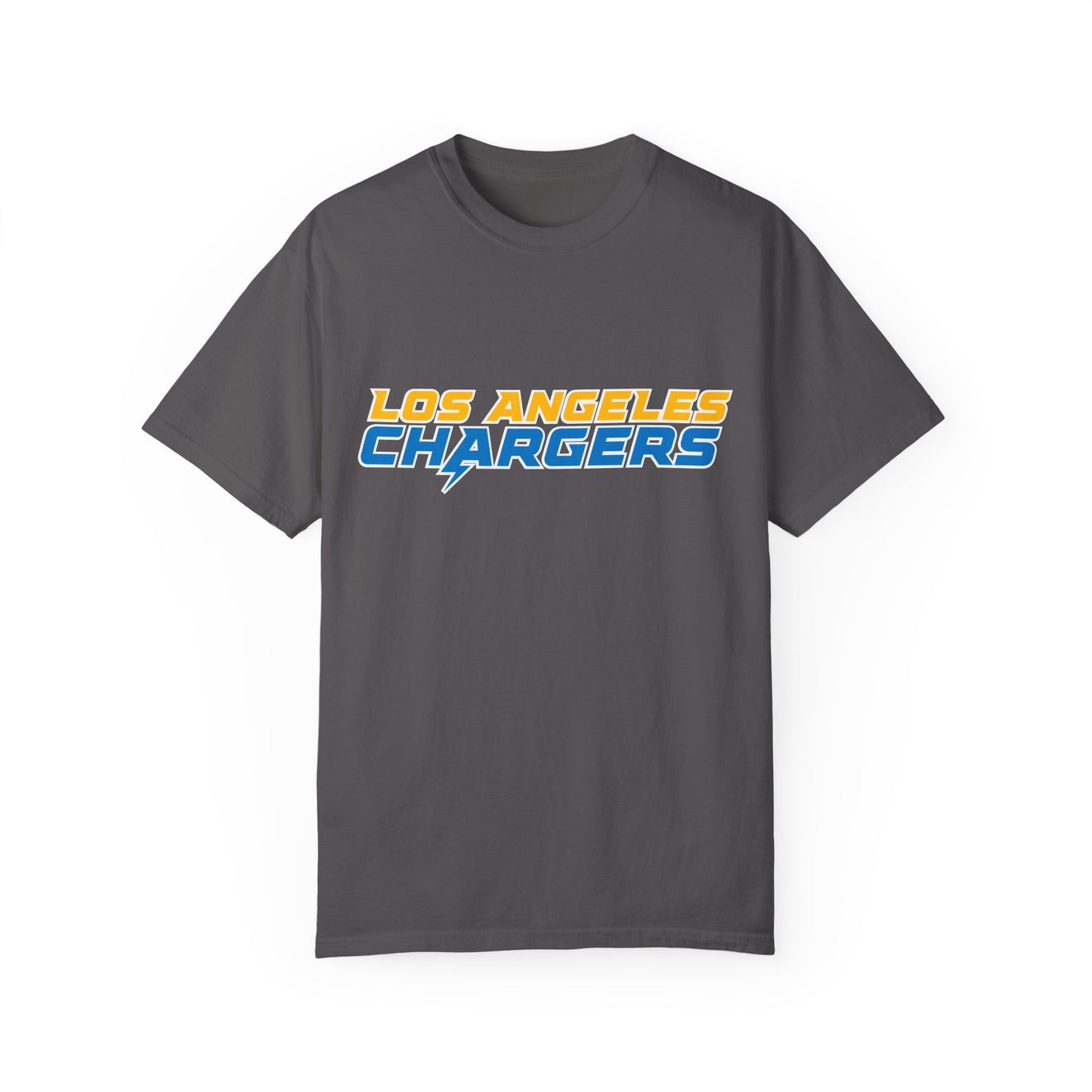 Los Angeles Chargers Gear Garment-Dyed T-Shirt – Premium Cotton Tee for Customization