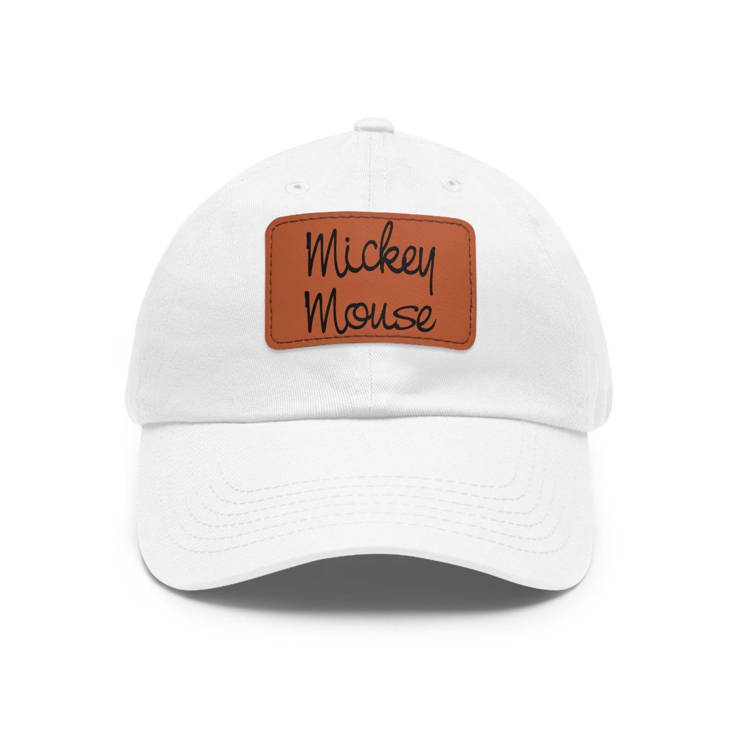 Dad Leather Patch Hat Mickey Mouse – Timeless Style, Perfect Fit