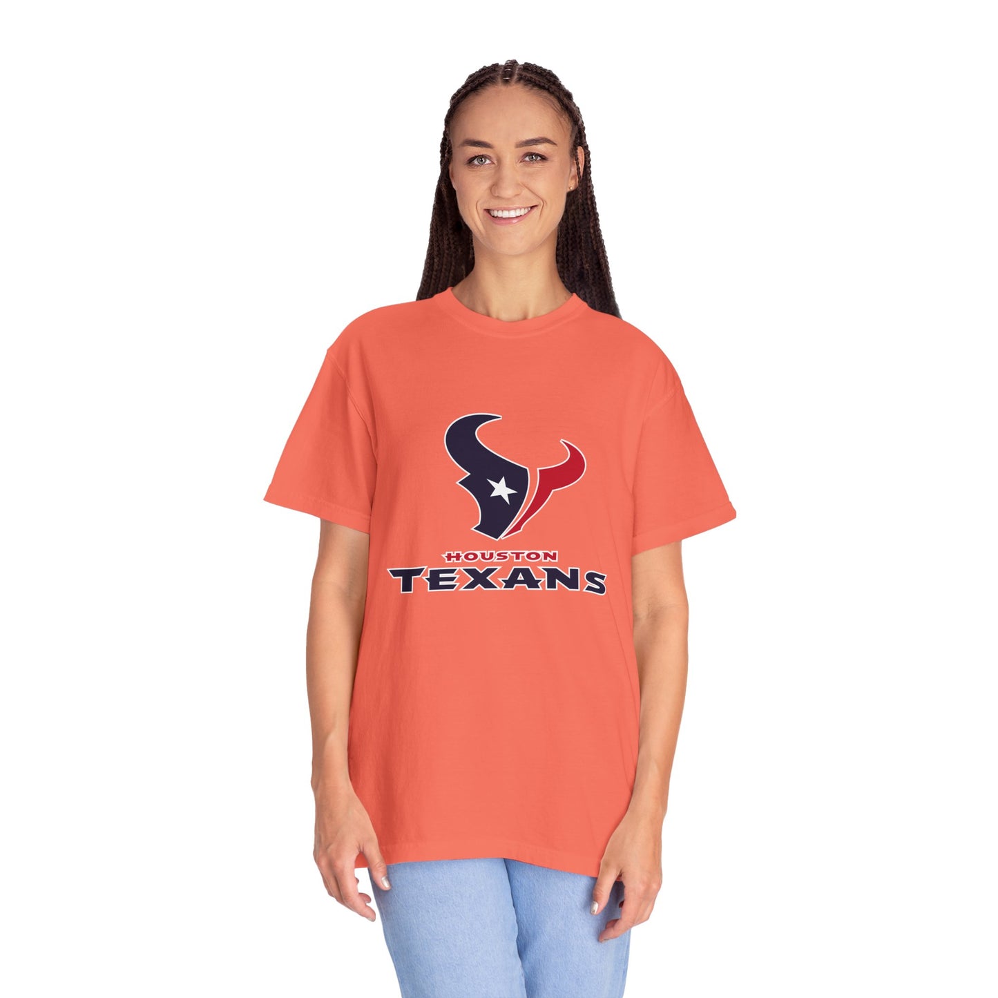 Houston Texans Fan Gifts Garment-Dyed T-Shirt – Premium Cotton Tee for Customization