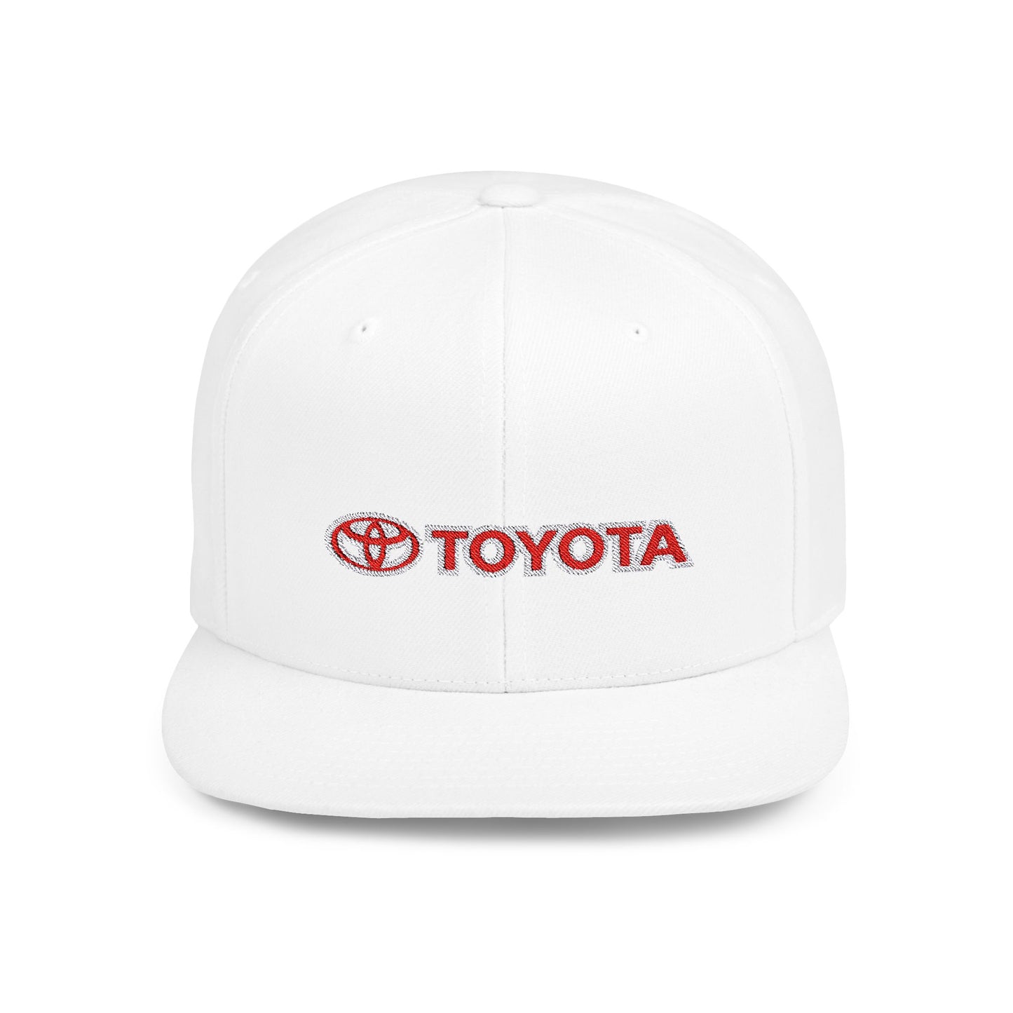 Toyota Flat Bill Snapback – Lightweight, Custom Fit, Premium Quality