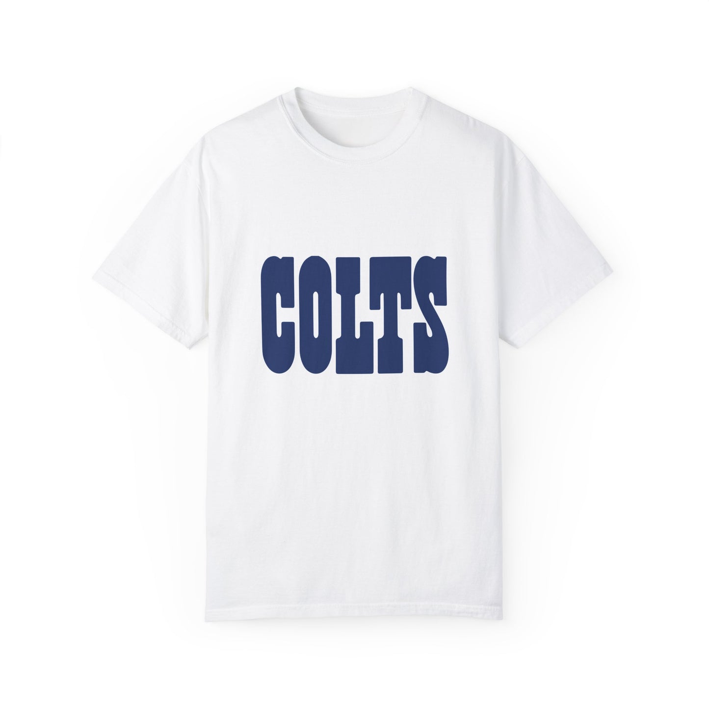 Indianapolis Colts Apparel Garment-Dyed T-Shirt – Premium Cotton Tee for Customization