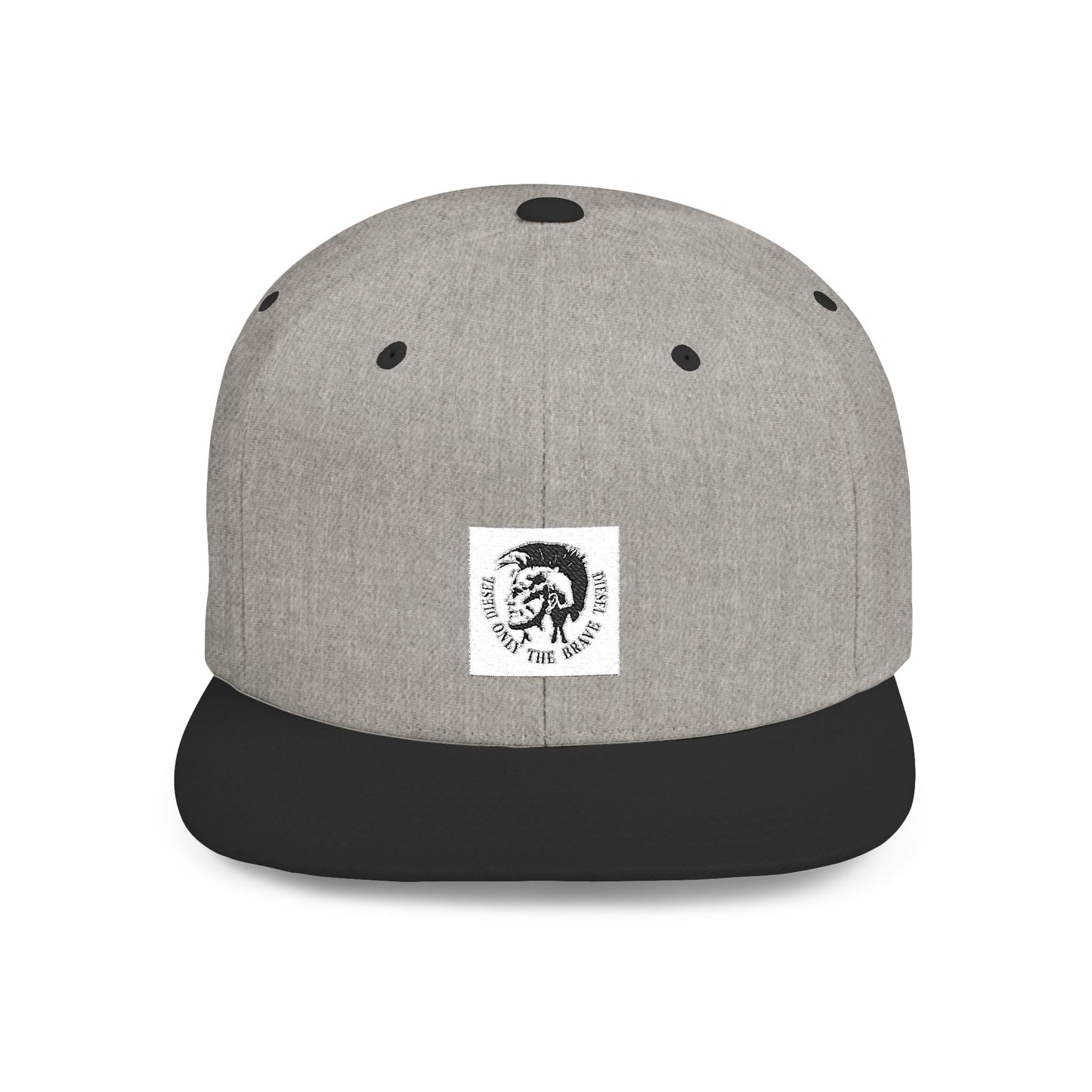Diesel Flat Bill Snapback – Lightweight, Custom Fit, Premium Quality