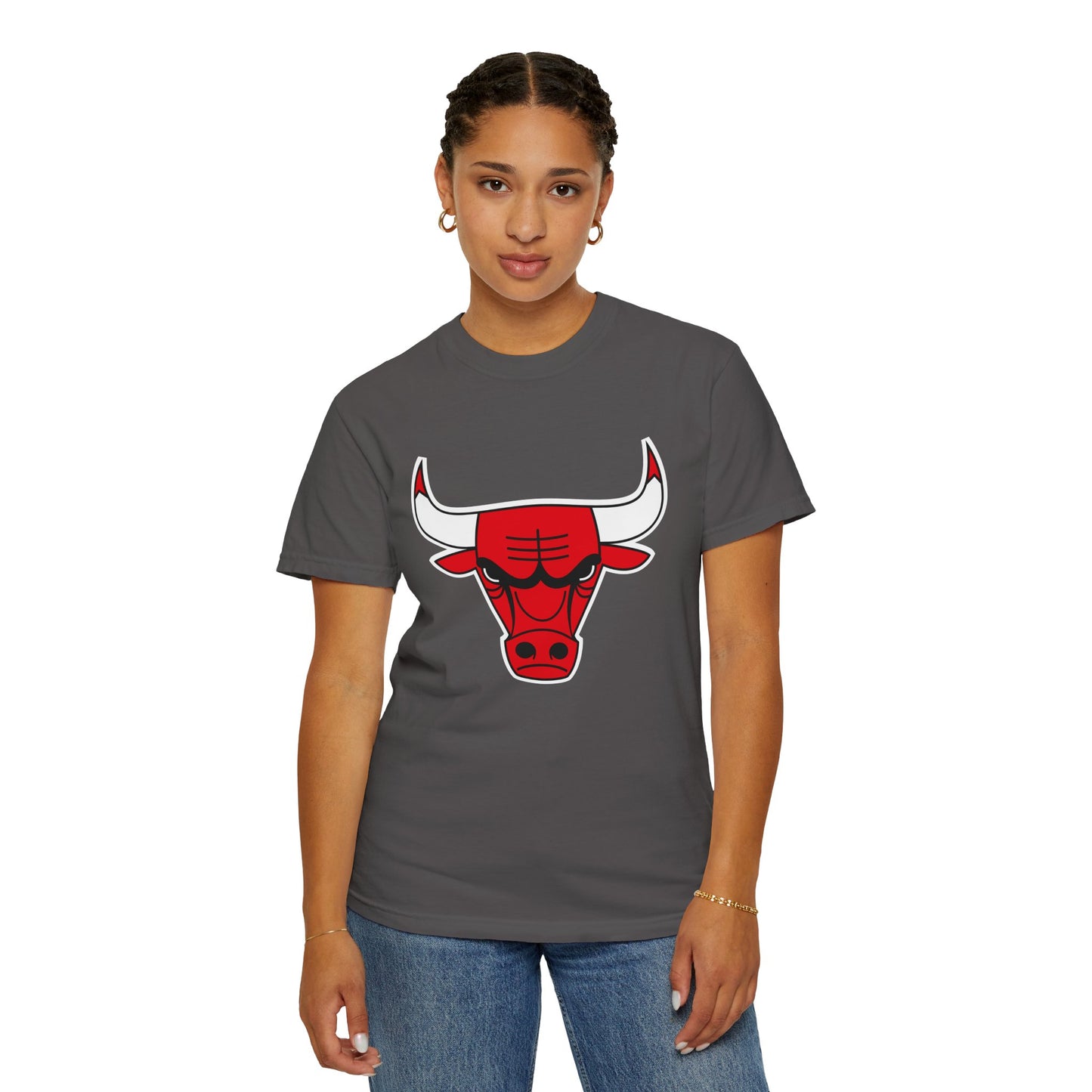 Chicago Bulls Built Different Garment-Dyed T-Shirt – Premium Cotton Tee for Customization