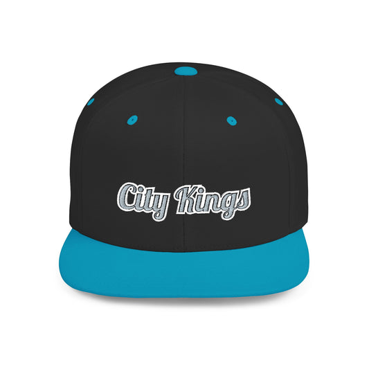 Text City Kings Flat Bill Snapback – Lightweight, Custom Fit, Premium Quality