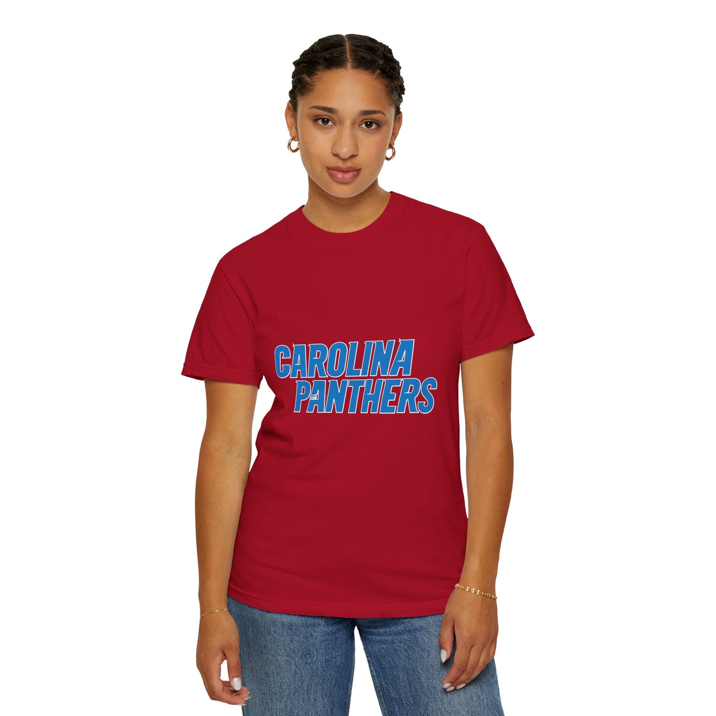 Carolina Panthers Garment-Dyed T-Shirt – Premium Cotton Tee for Customization