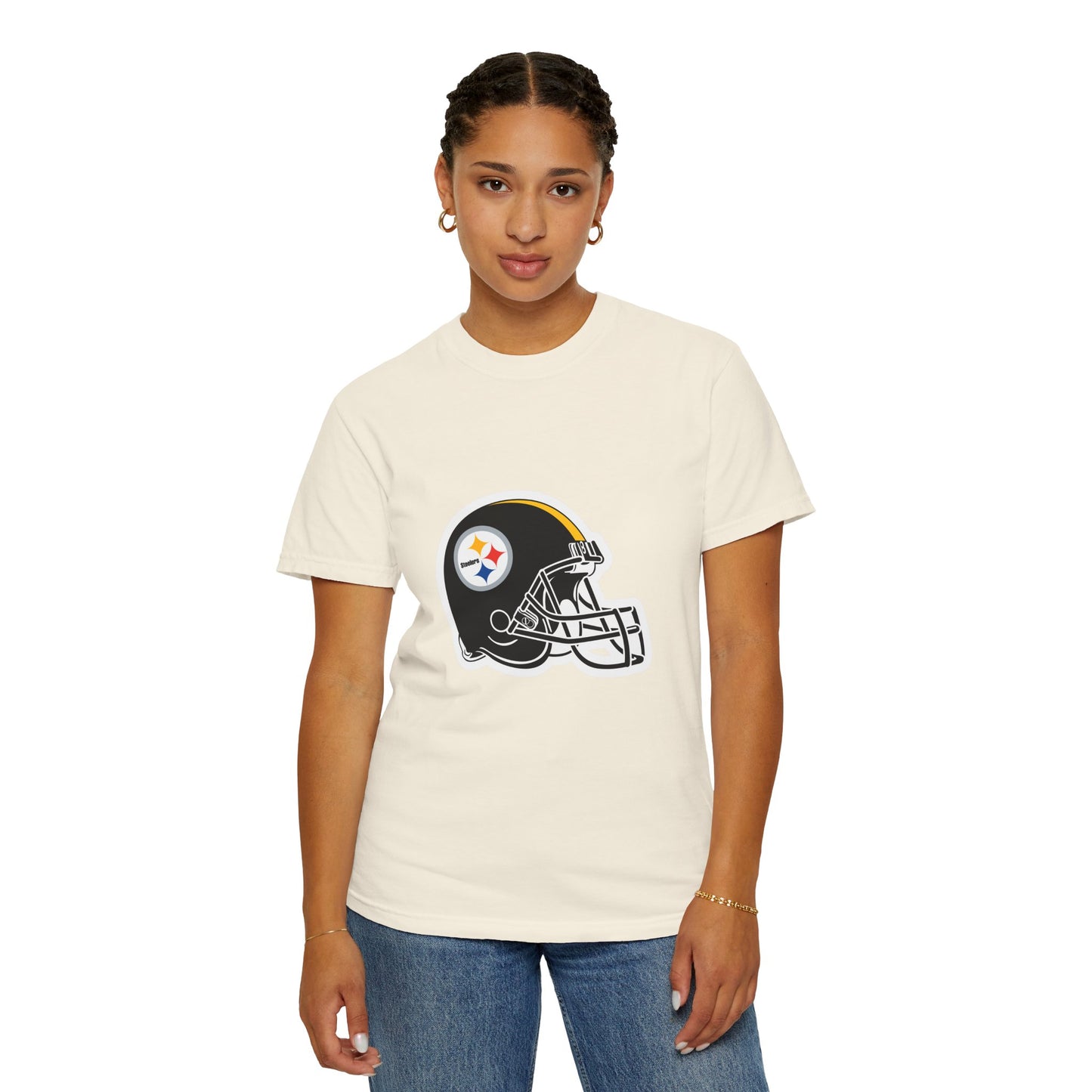 Pittsburgh Steelers Fan Gifts Garment-Dyed T-Shirt – Premium Cotton Tee for Customization