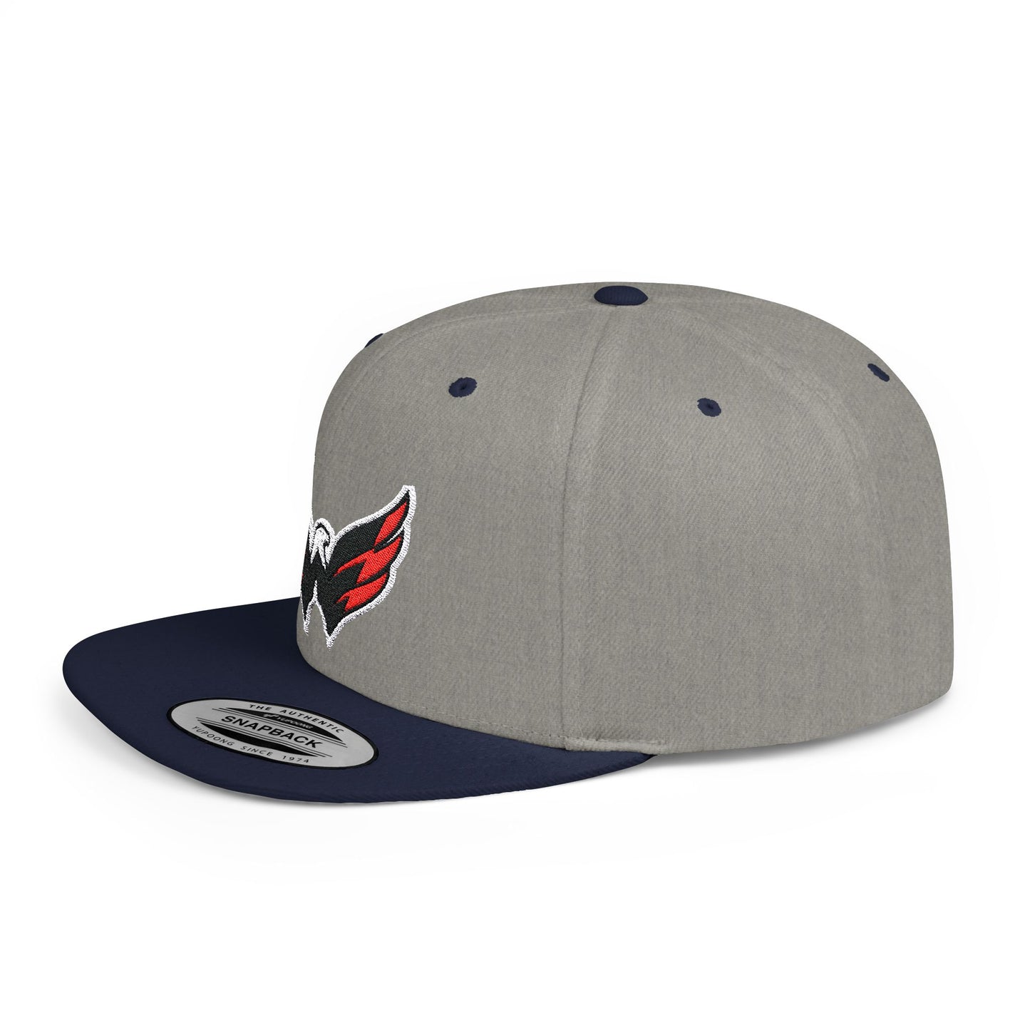 Washington Capitals Flat Bill Snapback – Lightweight, Custom Fit, Premium Quality