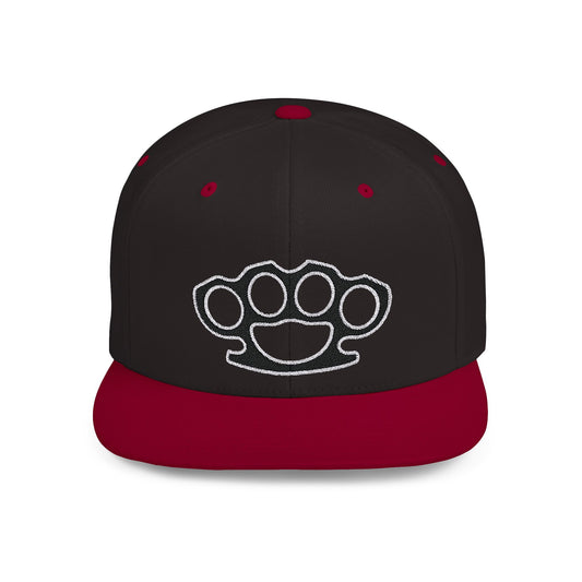 Brass Knuckles Flat Bill Snapback – Lightweight, Custom Fit, Premium Quality