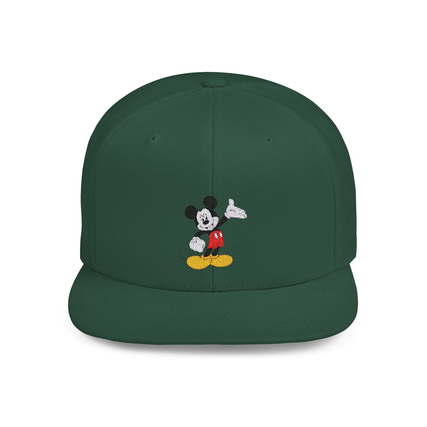 Mickey Mouse Disney Flat Bill Snapback – Lightweight, Custom Fit, Premium Quality