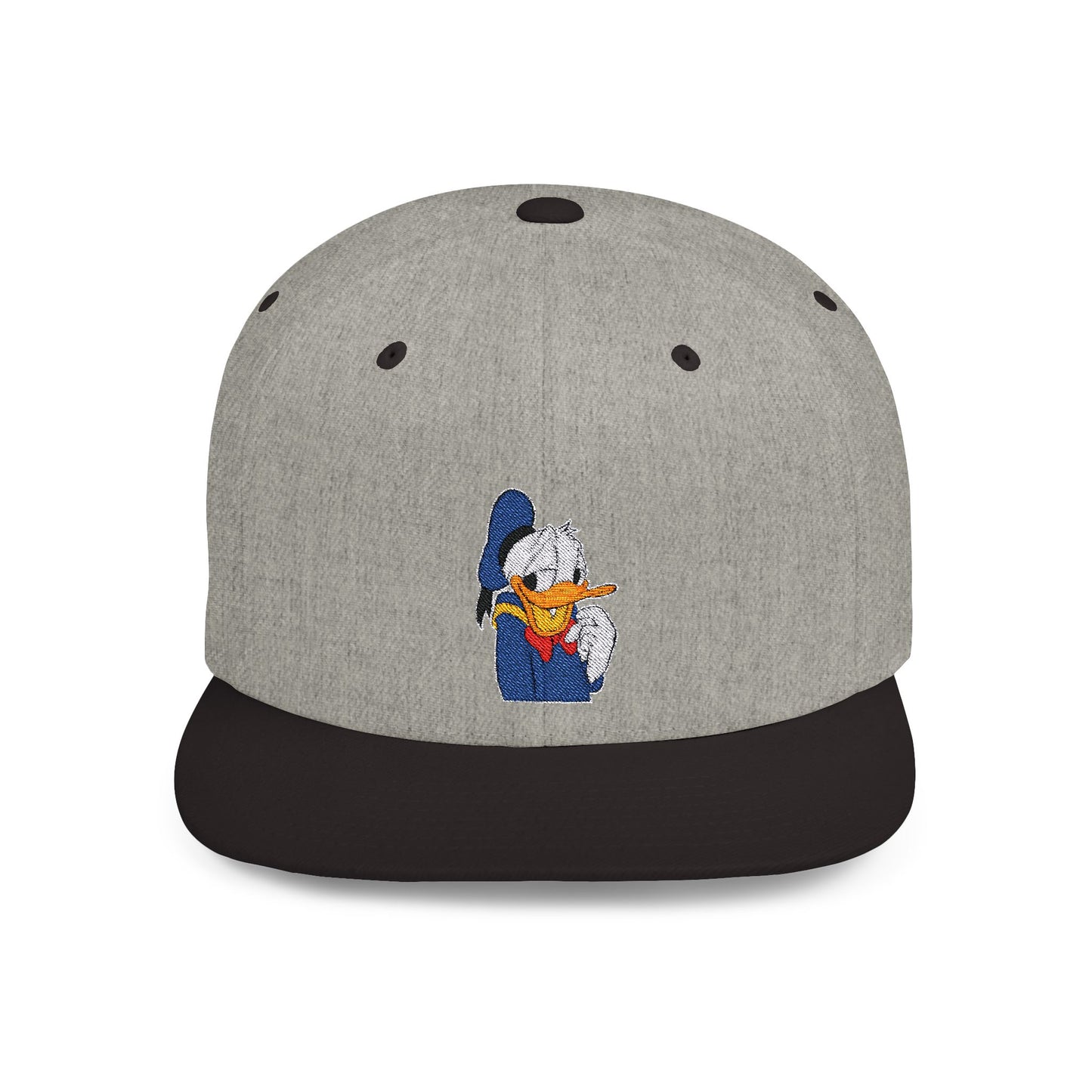 Donald Duck Fun Flat Bill Snapback – Lightweight, Custom Fit, Premium Quality