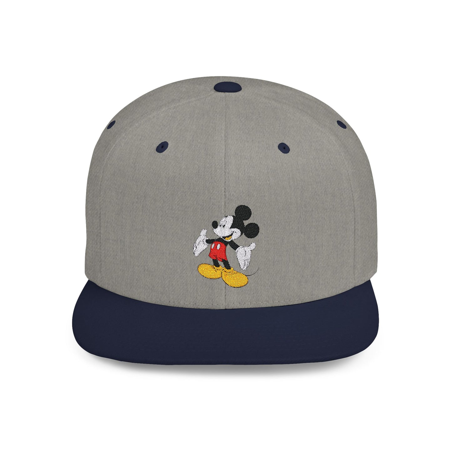 Mickey Mouse Welcome Flat Bill Snapback – Lightweight, Custom Fit, Premium Quality