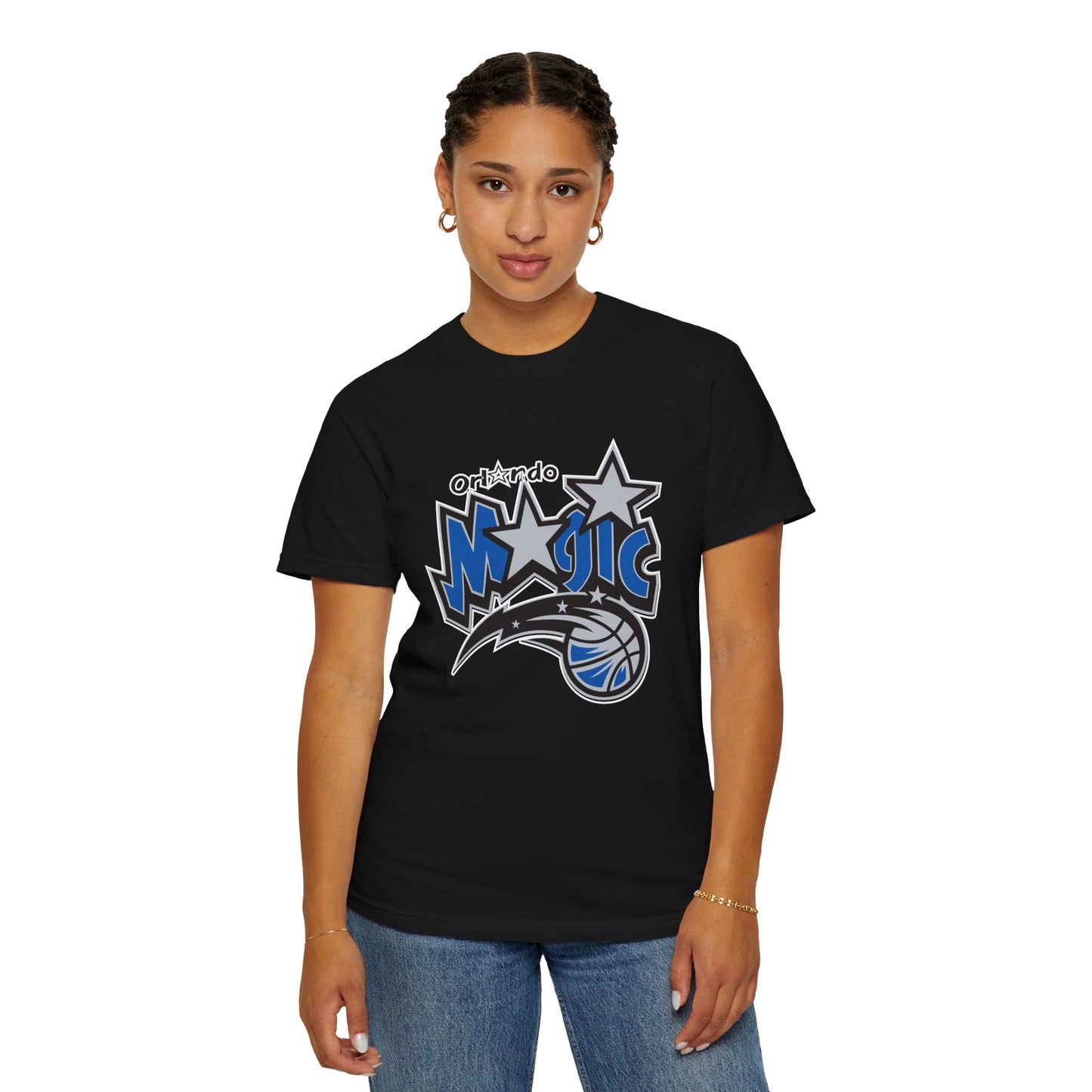 Orlando Magic Basketball Fanatics Garment-Dyed T-Shirt – Premium Cotton Tee for Customization