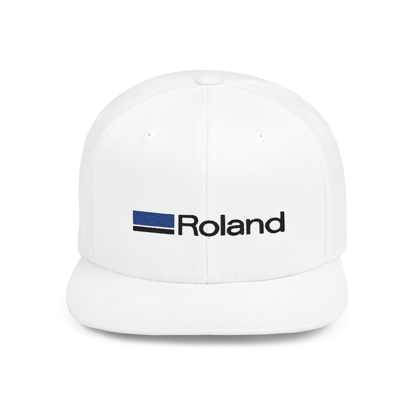 Roland Flat Bill Snapback – Lightweight, Custom Fit, Premium Quality