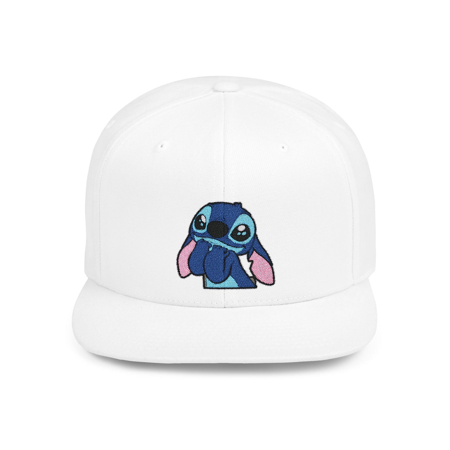 Lilo Stitch Flat Bill Snapback – Lightweight, Custom Fit, Premium Quality