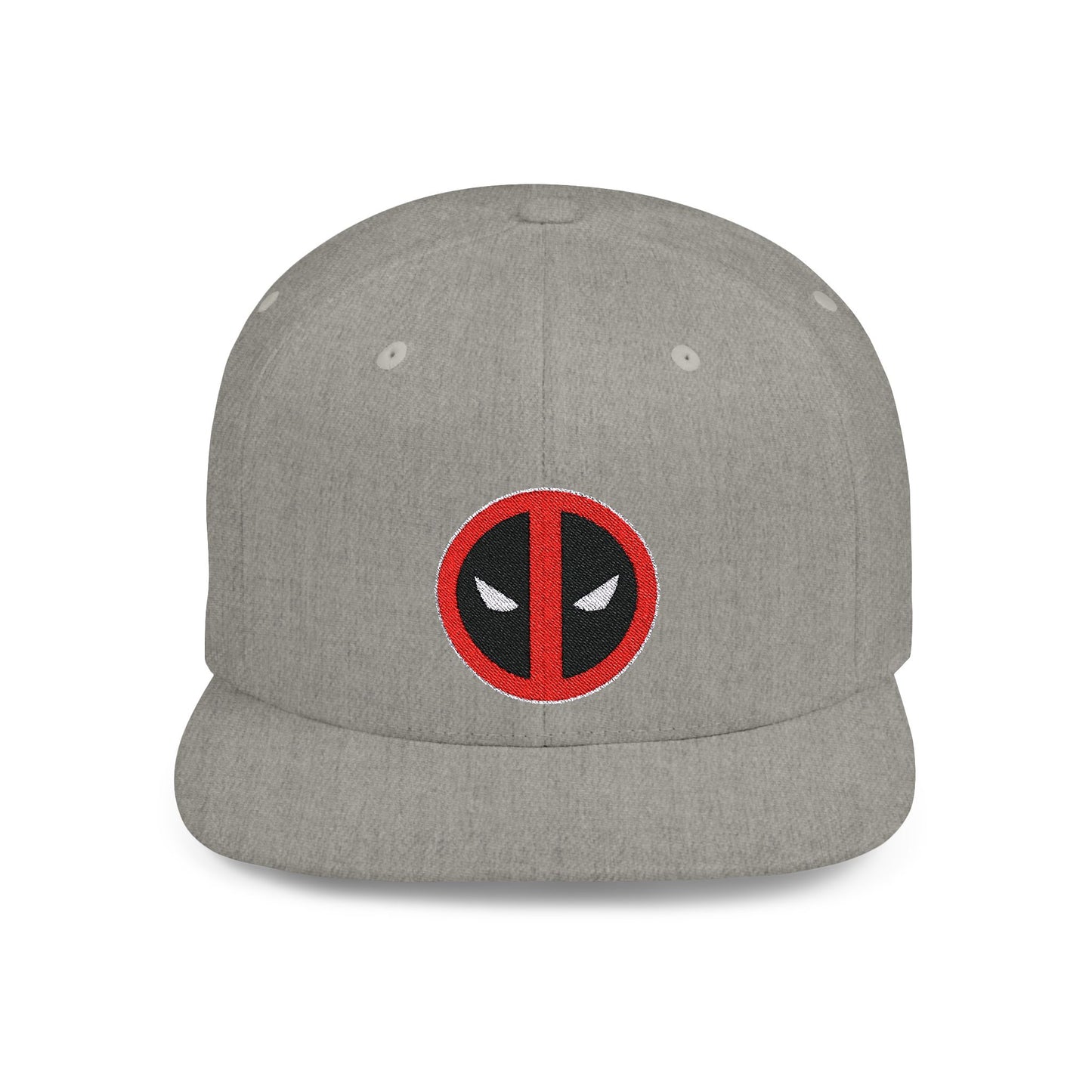 Deadpool Logo Flat Bill Snapback – Lightweight, Custom Fit, Premium Quality