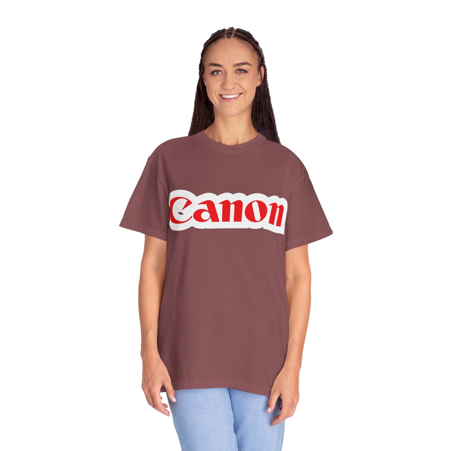 Canon Garment-Dyed T-Shirt – Premium Cotton Tee for Customization