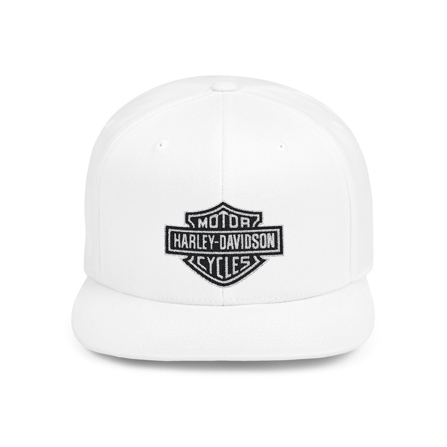 Harley Davidson Flat Bill Snapback – Lightweight, Custom Fit, Premium Quality