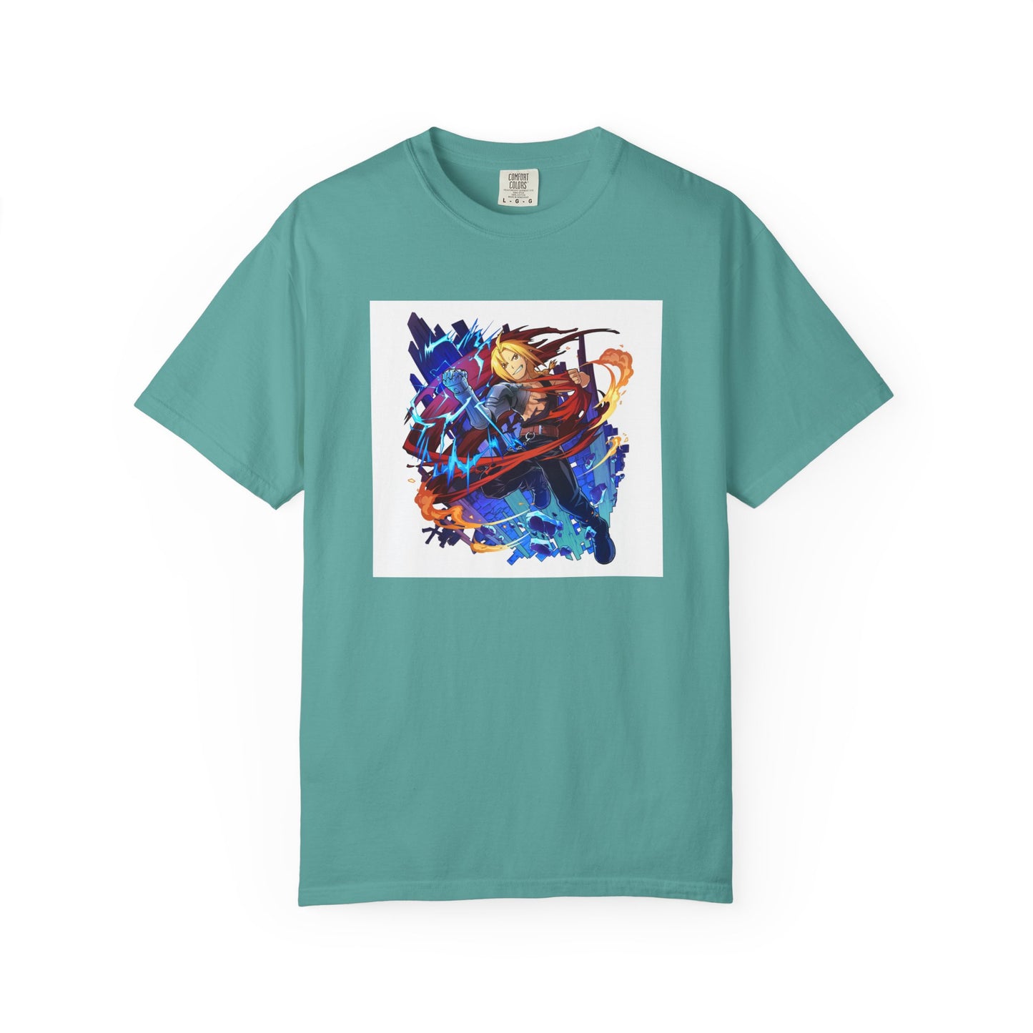 Fullmetal Alchemist Garment-Dyed T-Shirt – Premium Cotton Tee for Customization