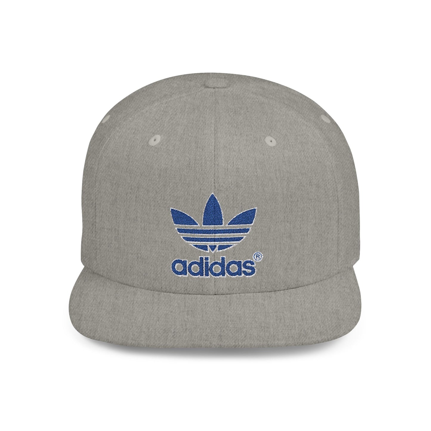 Adidas Trefoil Flat Bill Snapback – Lightweight, Custom Fit, Premium Quality