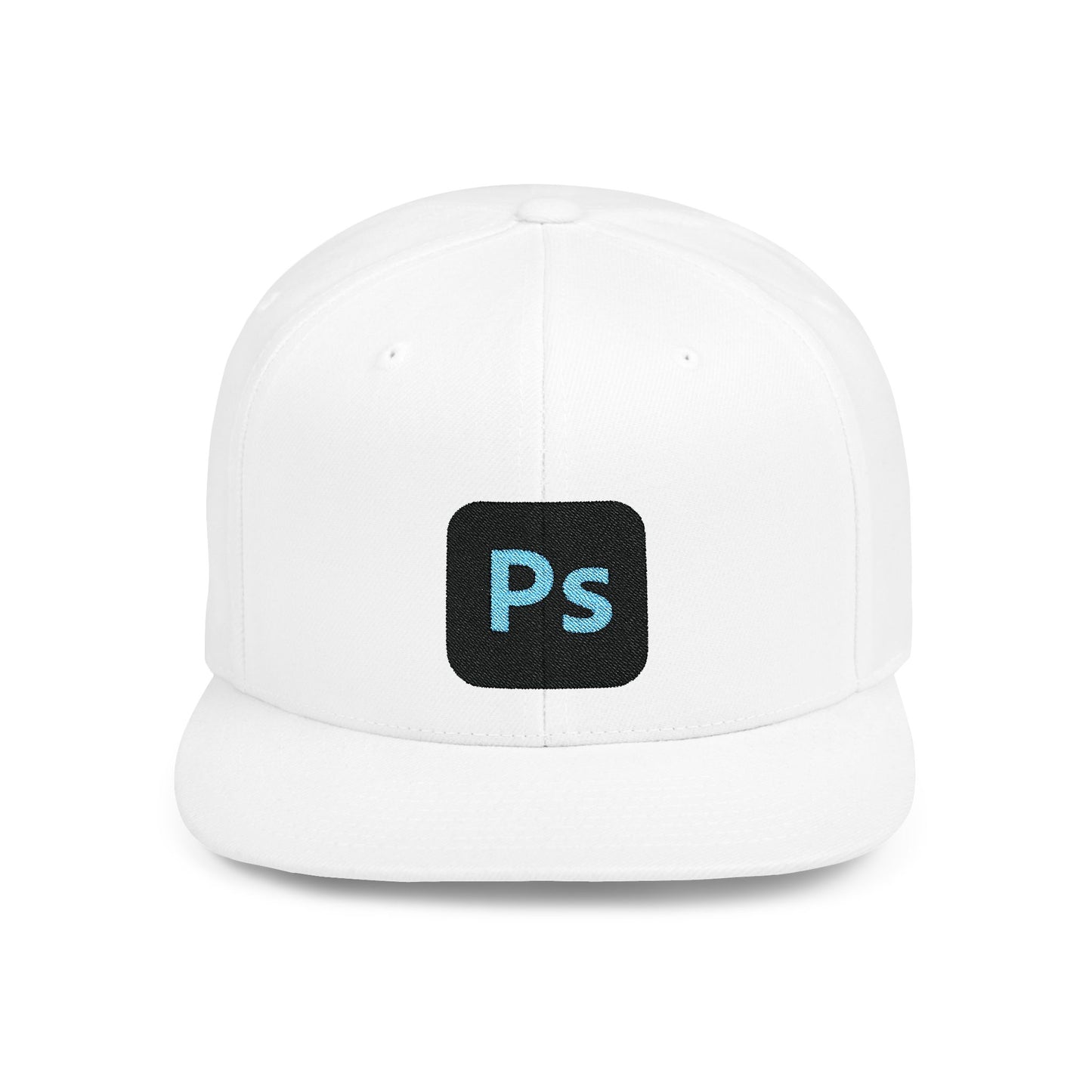 Photoshop Icon Flat Bill Snapback – Lightweight, Custom Fit, Premium Quality