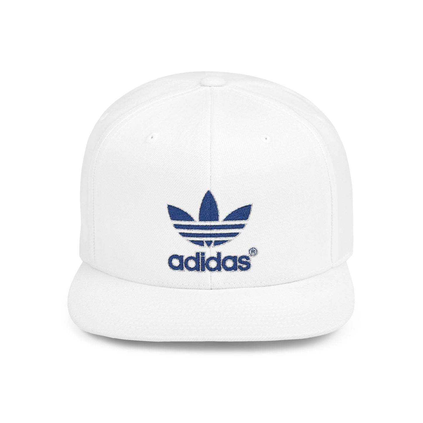 Adidas Trefoil Flat Bill Snapback – Lightweight, Custom Fit, Premium Quality