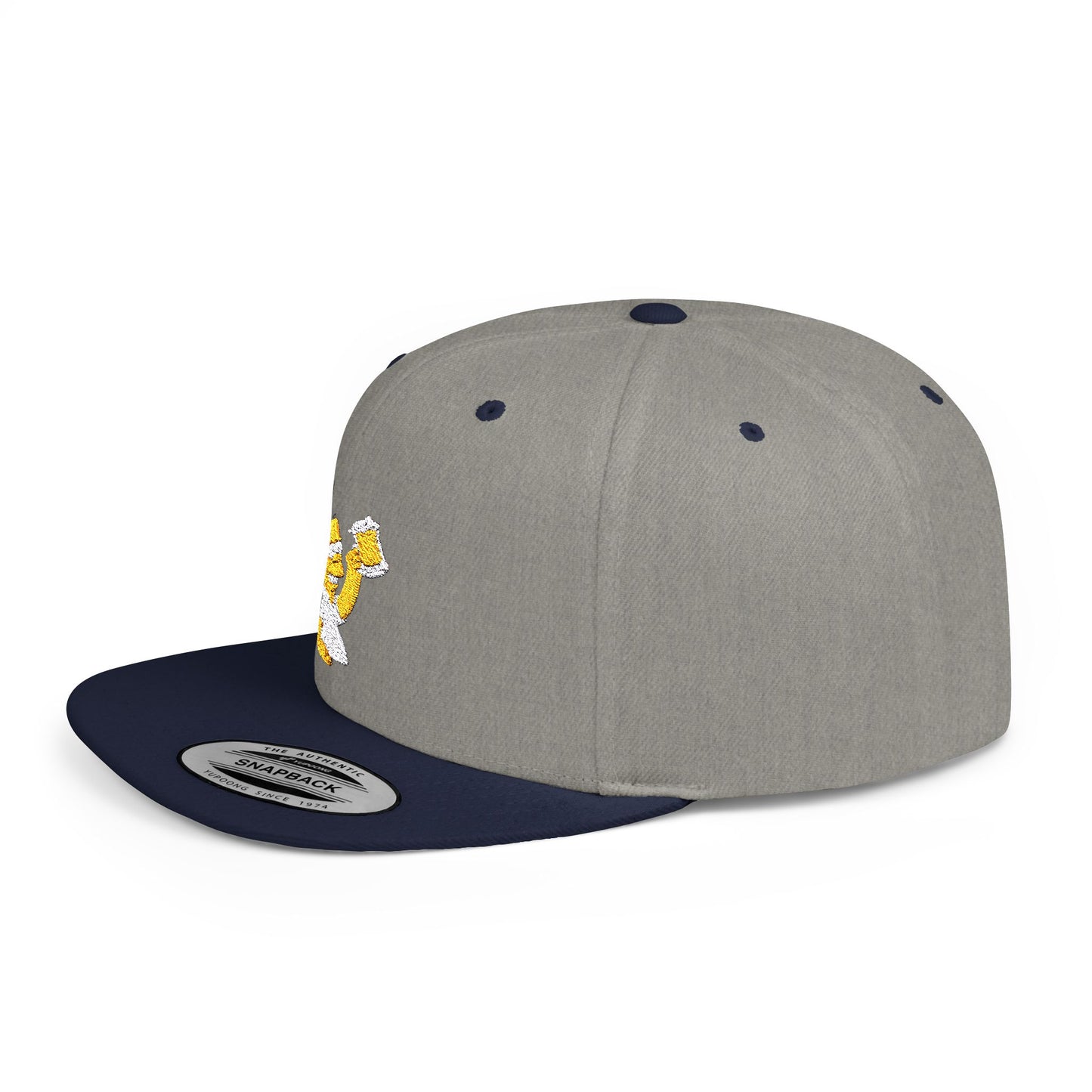 Homer Simpson Beer Flat Bill Snapback – Lightweight, Custom Fit, Premium Quality