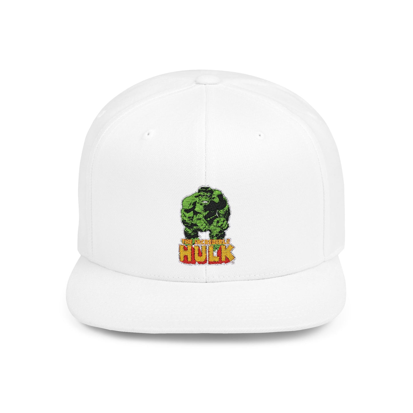 The Incredible Hulk Flat Bill Snapback – Lightweight, Custom Fit, Premium Quality