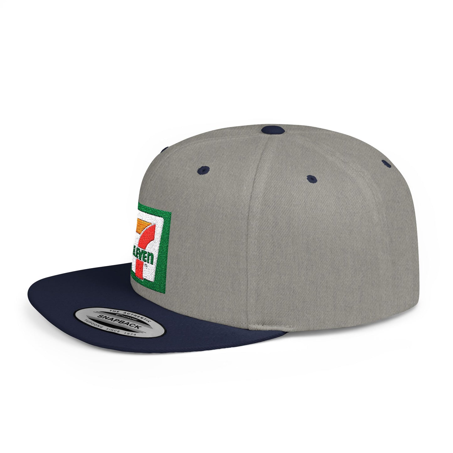 7 Eleven Flat Bill Snapback – Lightweight, Custom Fit, Premium Quality