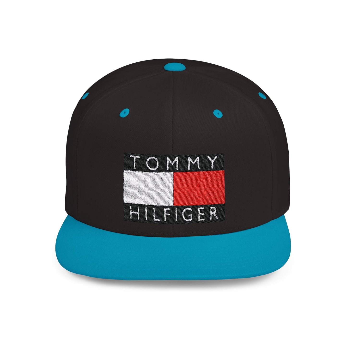 Tommy Hilfiger Flat Bill Snapback – Lightweight, Custom Fit, Premium Quality