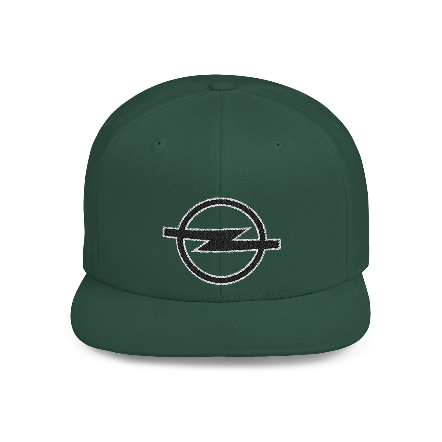 Opel Flat Bill Snapback – Lightweight, Custom Fit, Premium Quality