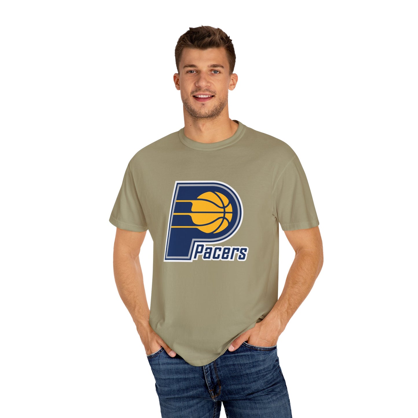 Indiana Pacers Built Different Garment-Dyed T-Shirt – Premium Cotton Tee for Customization