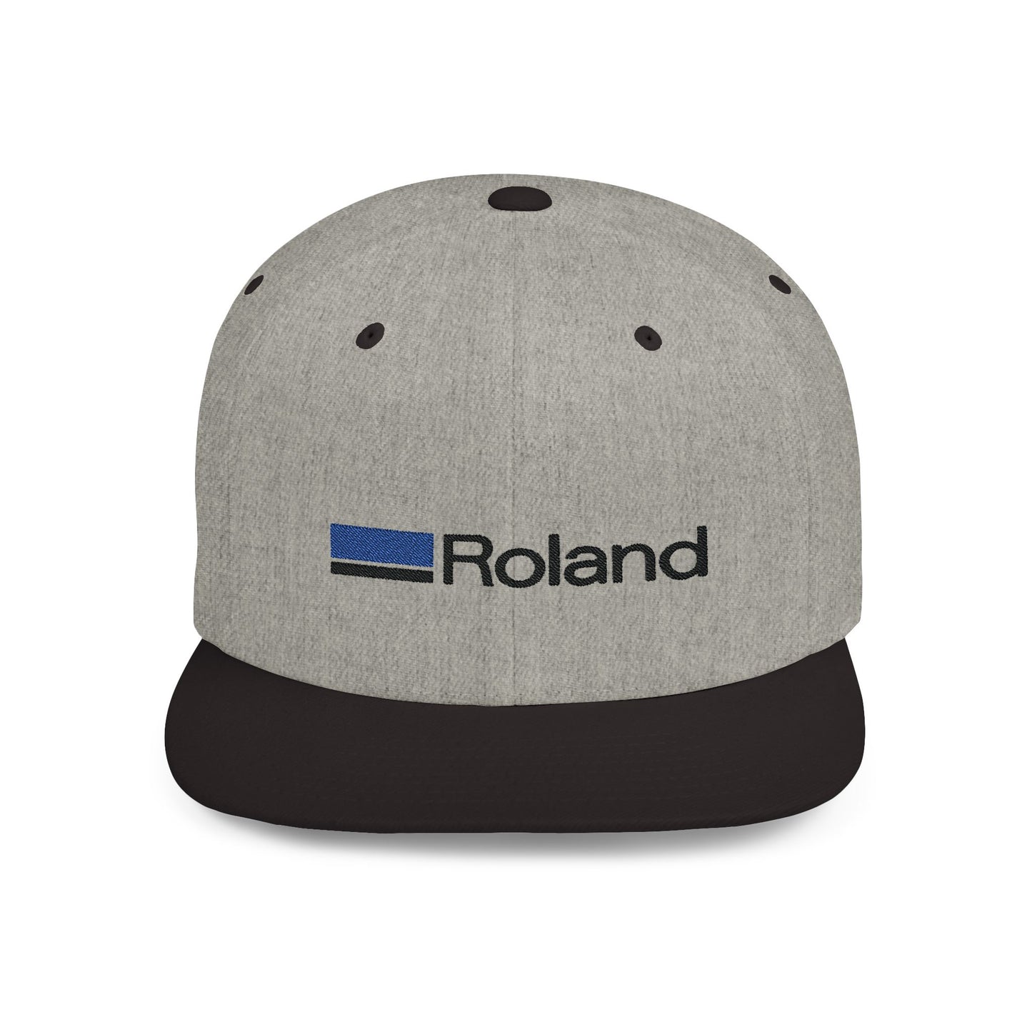 Roland Flat Bill Snapback – Lightweight, Custom Fit, Premium Quality