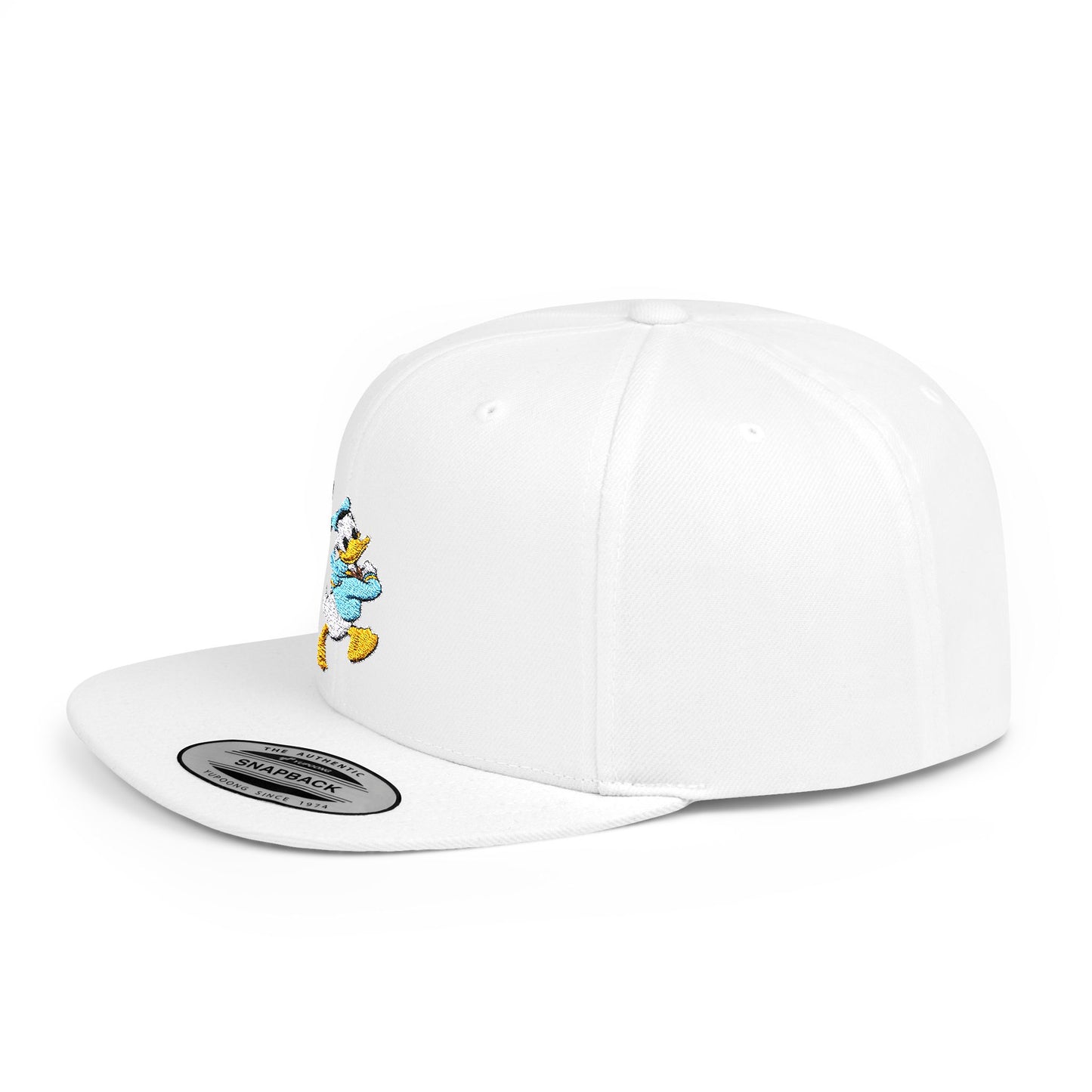 Donal Duck Classic Flat Bill Snapback – Lightweight, Custom Fit, Premium Quality