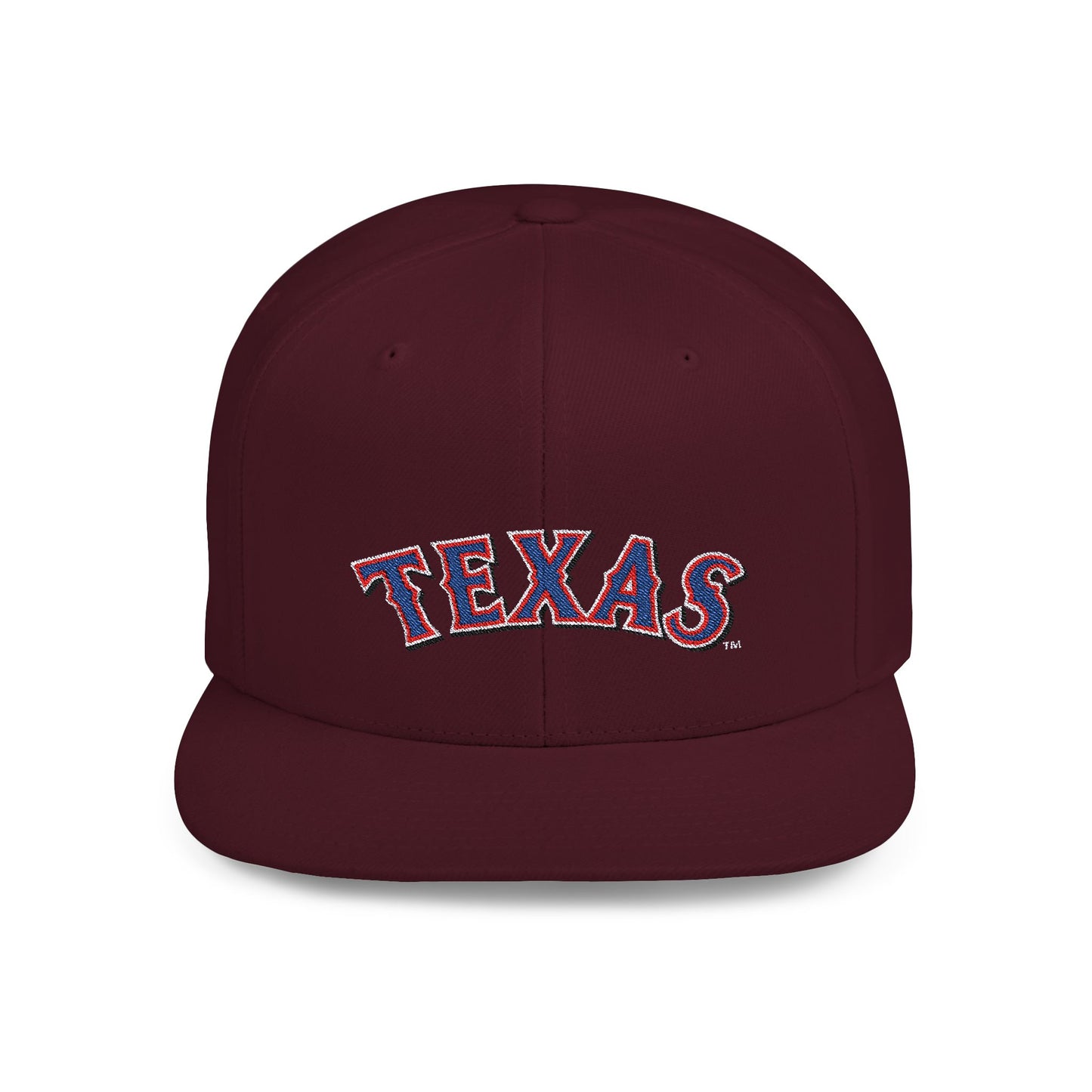 Texas Rangers Baseball Flat Bill Snapback – Lightweight, Custom Fit, Premium Quality