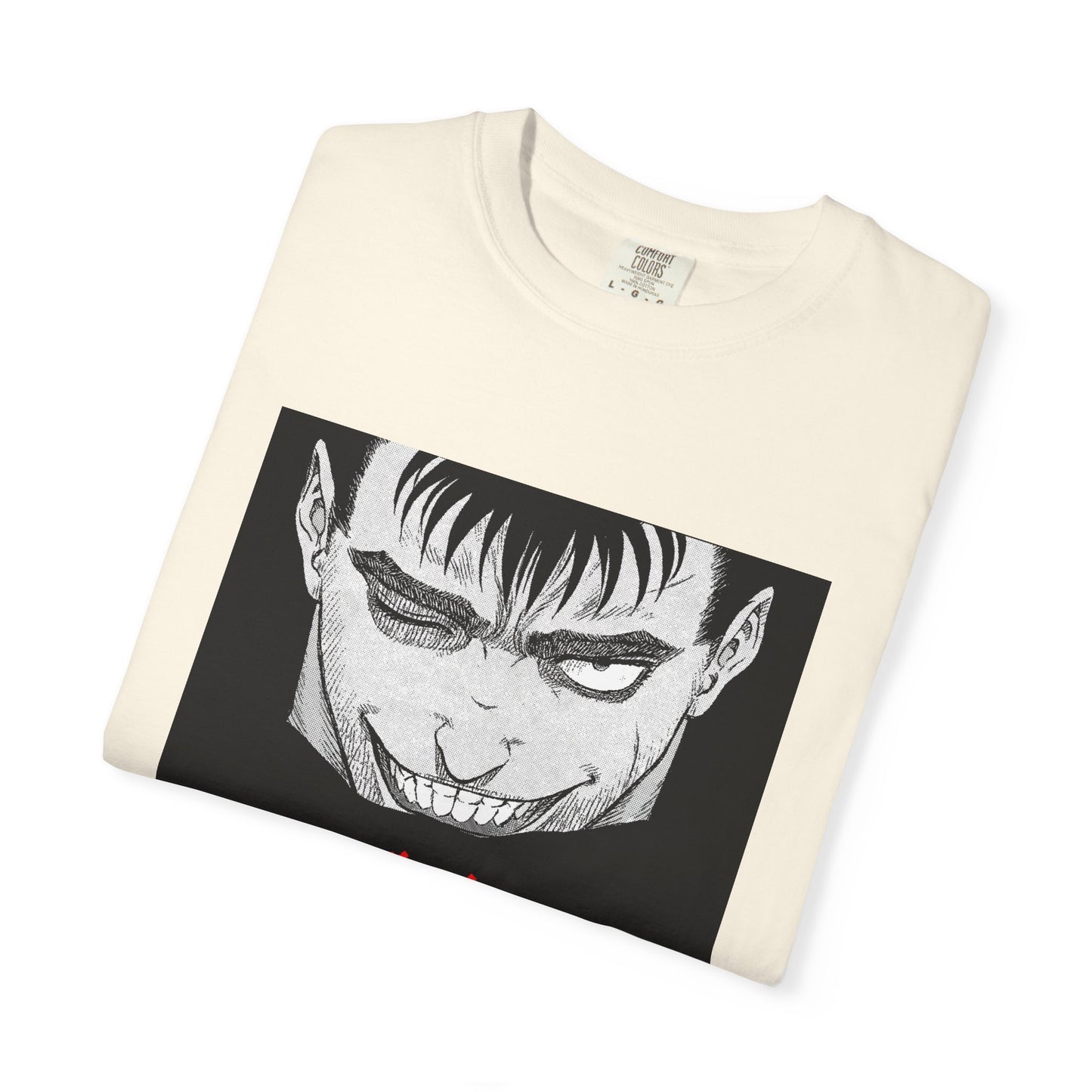 Berserk Fan Art Garment-Dyed T-Shirt – Premium Cotton Tee for Customization